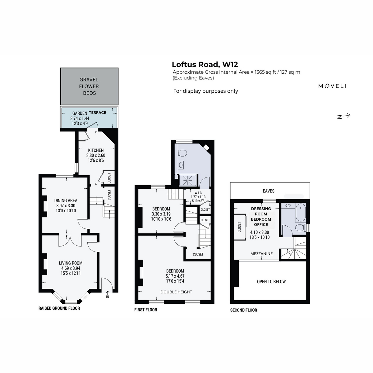 75, Loftus Road, London floorplan