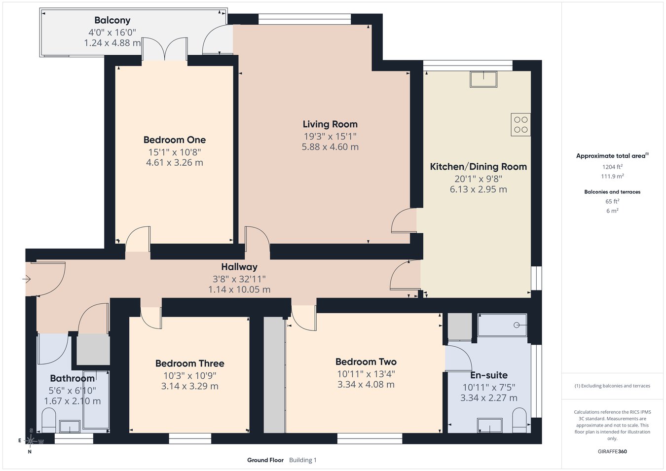 3 Hamble Manor, Green Lane, Southampton floorplan