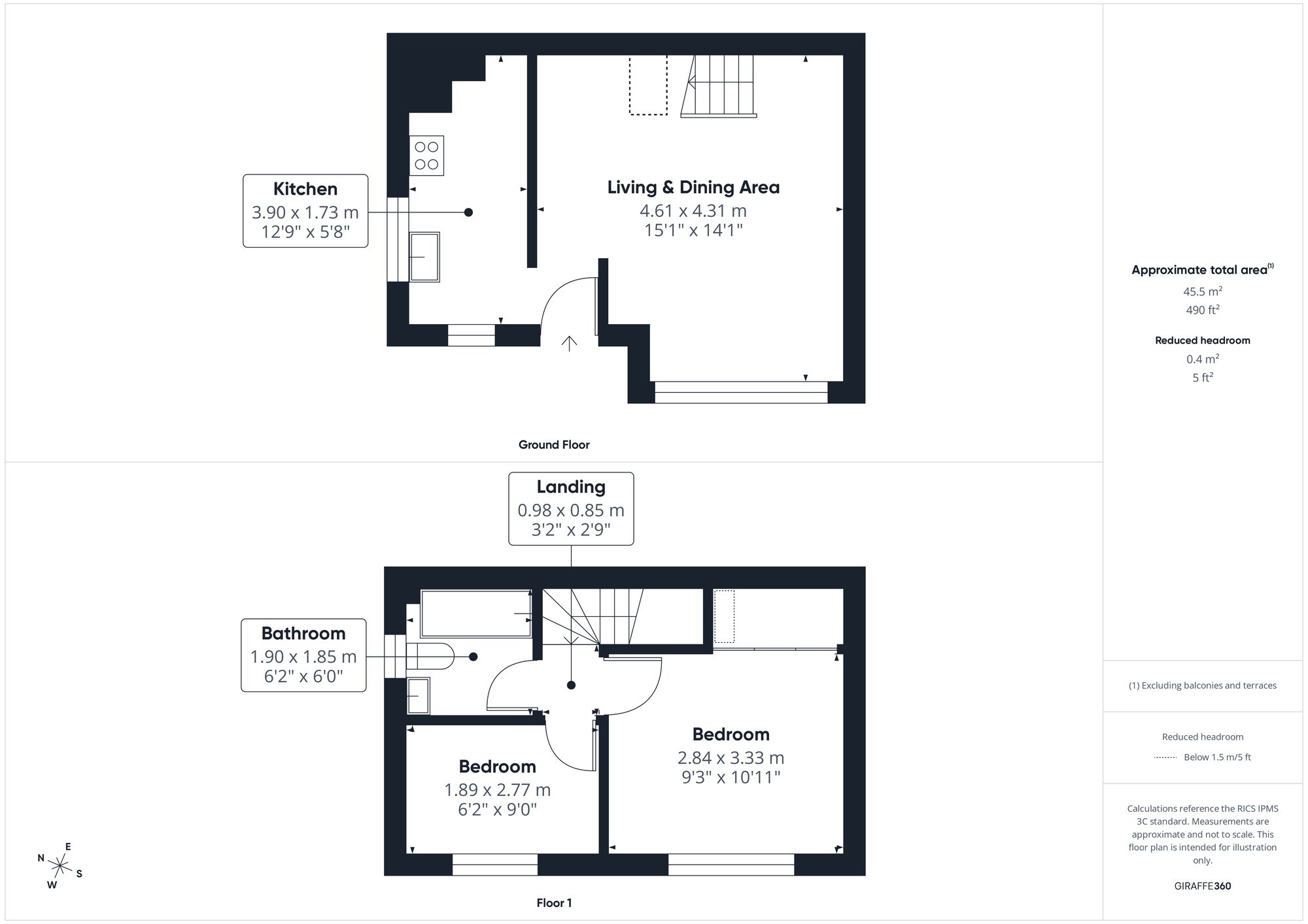 3 Holliwell Close, Colchester floorplan