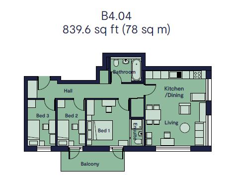 3 Bedrooms Flat to rent in Station Grove, Wembley HA0