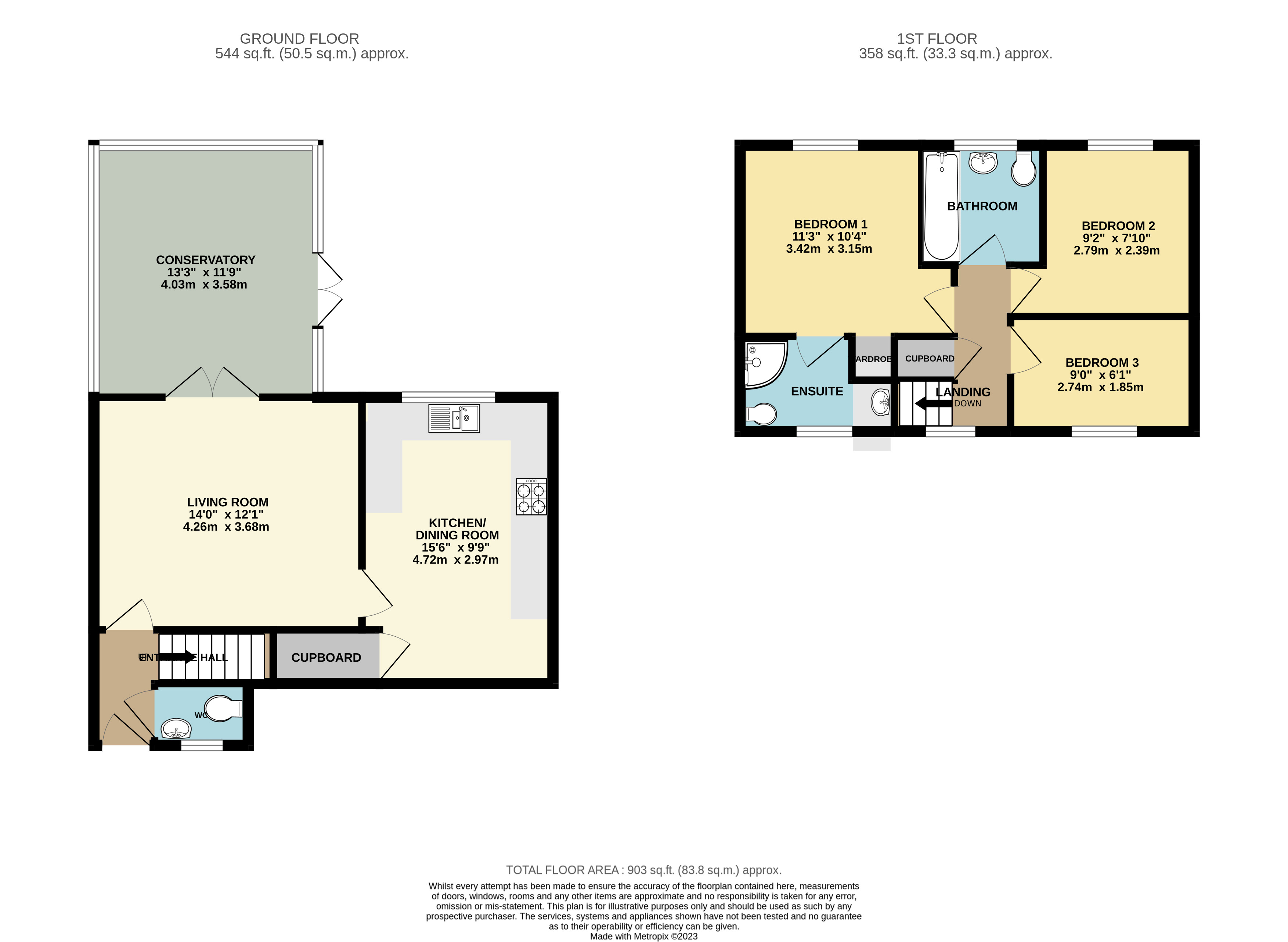 119, Fell Road, Westbury floorplan