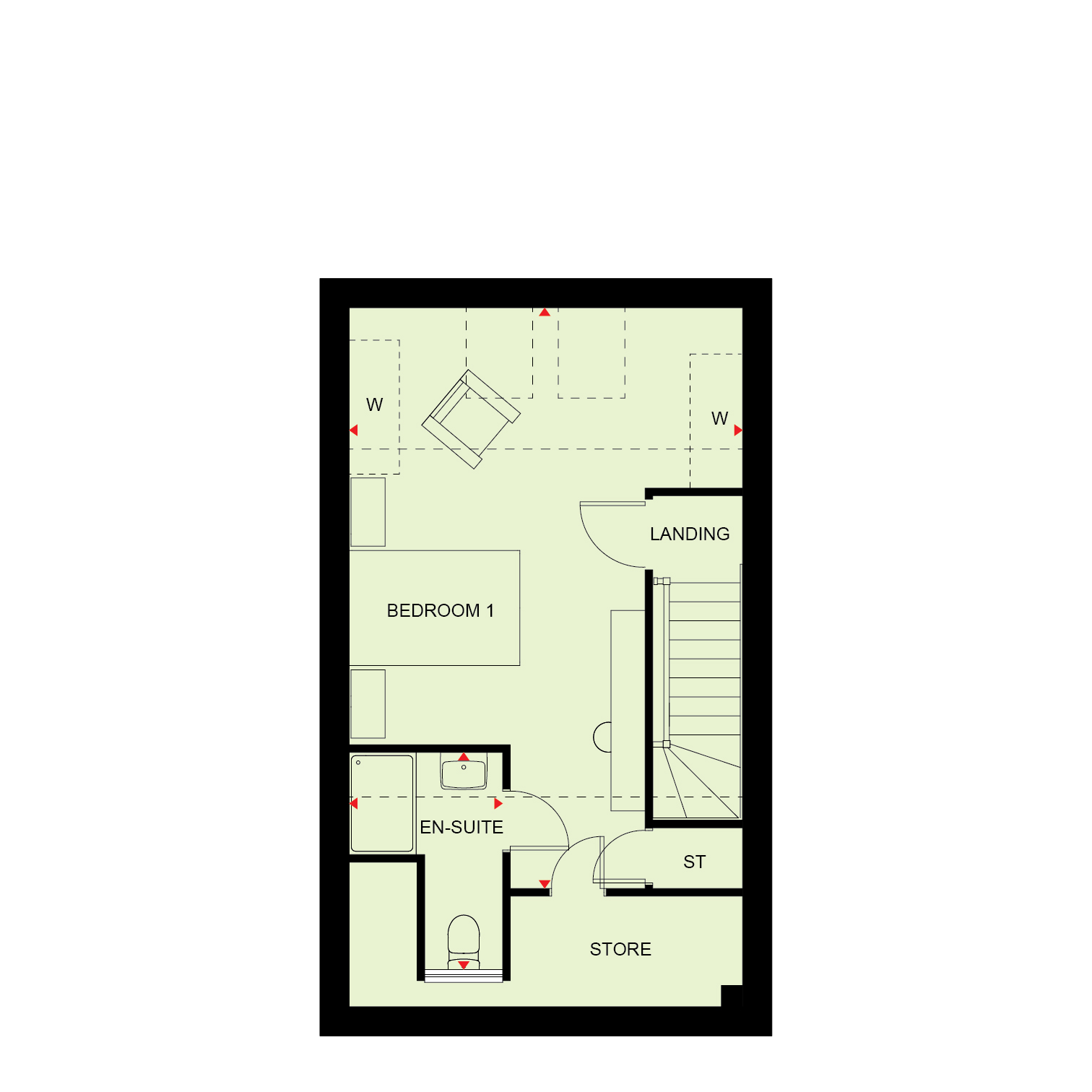 H815147, Golfers Lane, Angmering floorplan