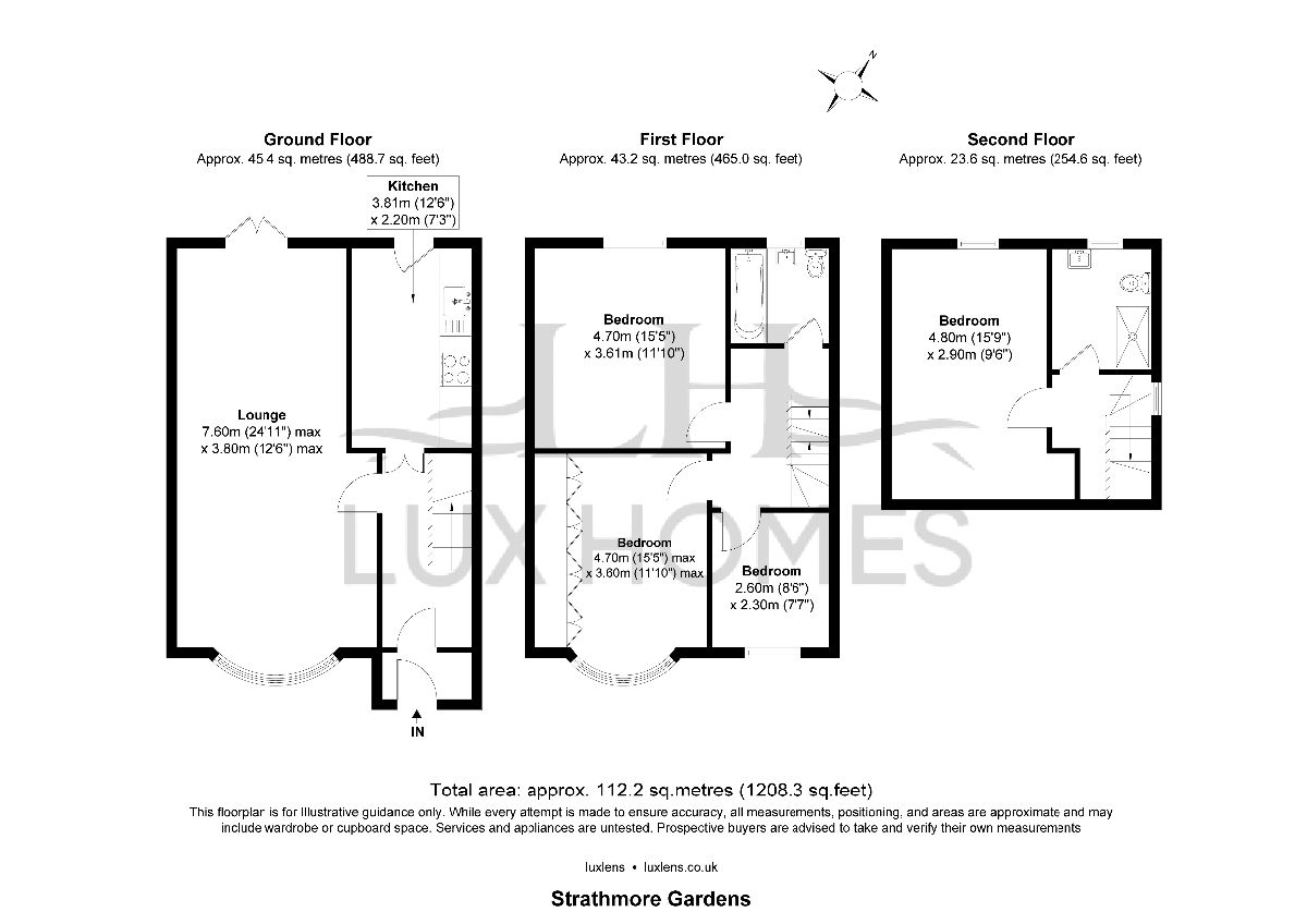 31 Strathmore Gardens, Hornchurch floorplan