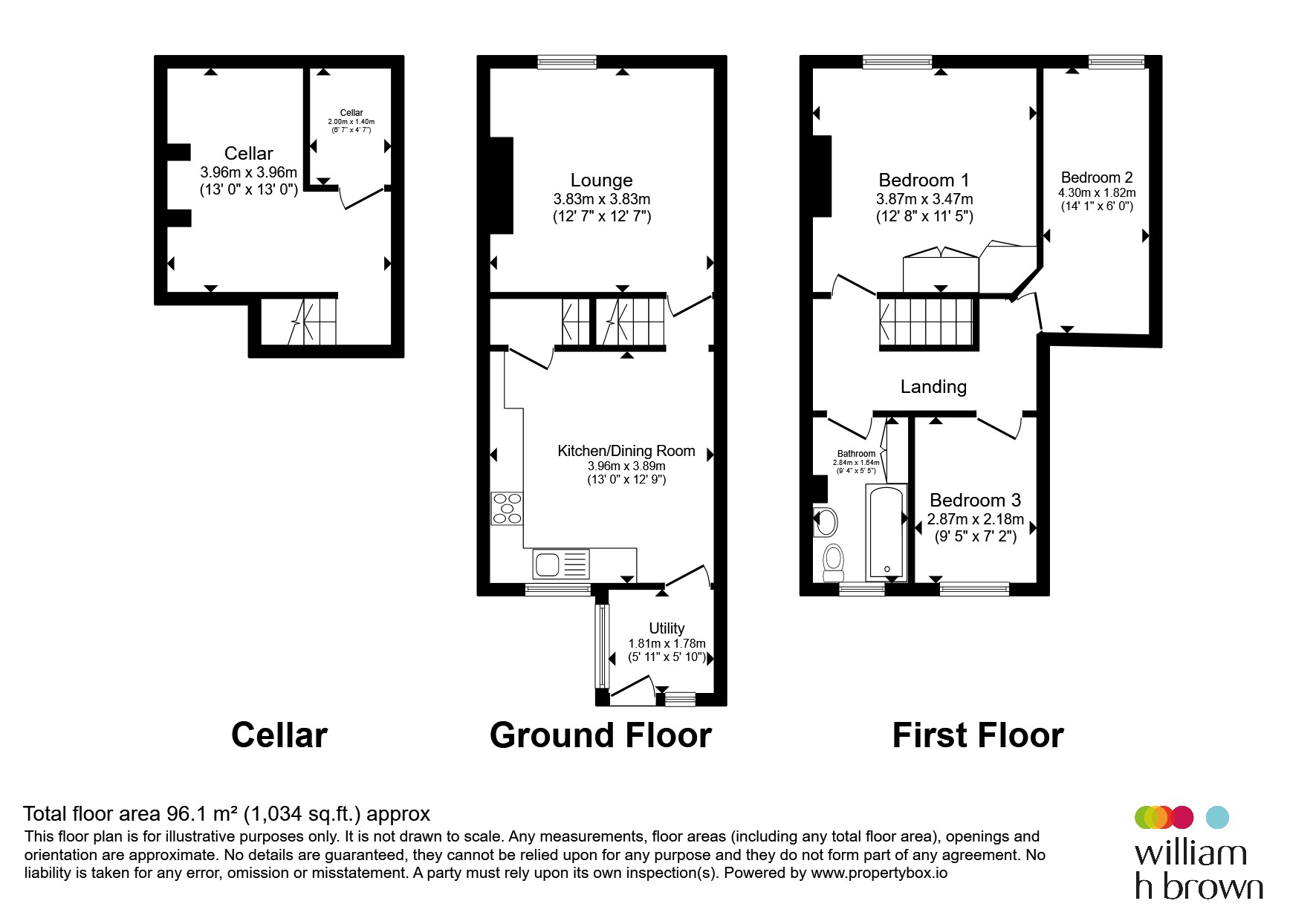 105, Beech Road, Rotherham floorplan