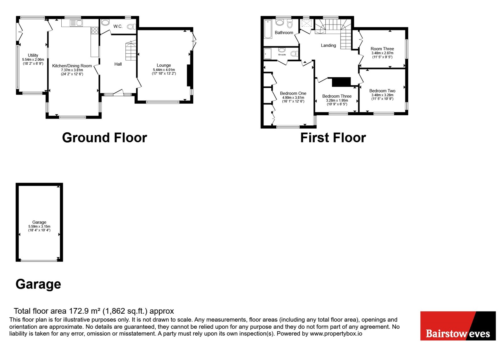 198, Godstone Road, Surrey floorplan