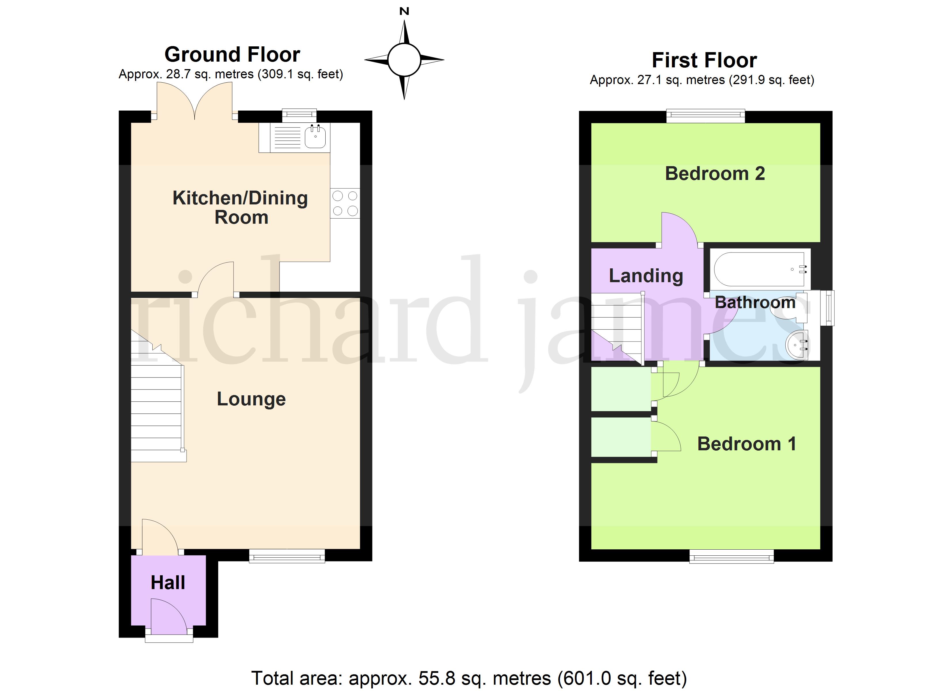 9, Betony Walk, Rushden floorplan