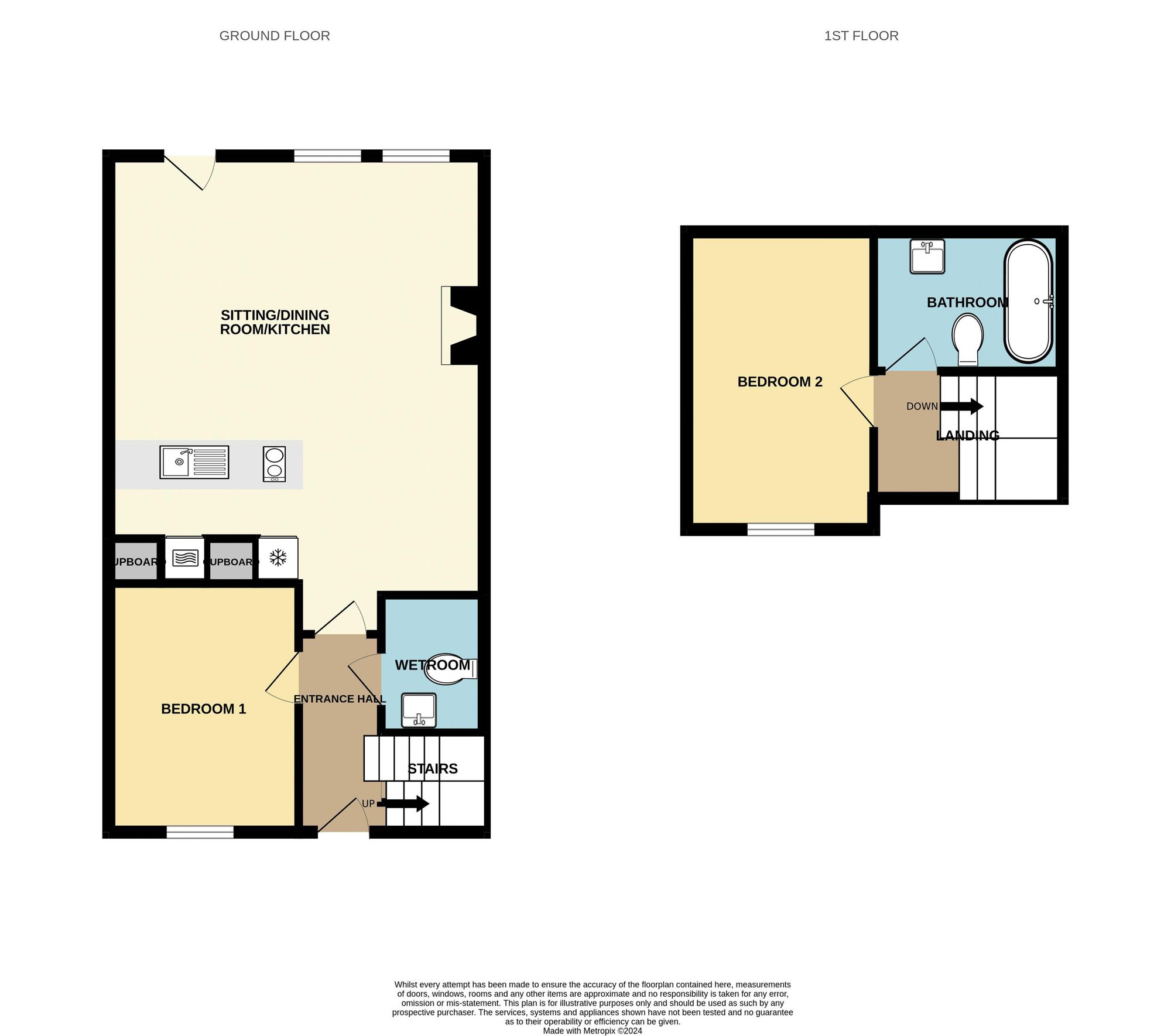 Apt 3, Pentowan House King Edward Crescent, Newquay floorplan