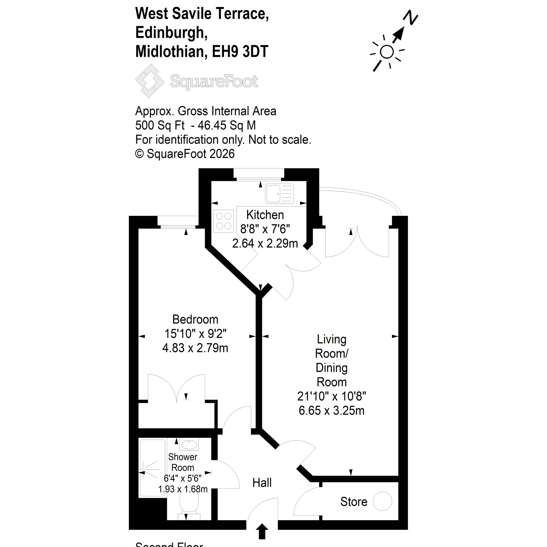 27 West Savile Terrace, Blackford Edinburgh floorplan