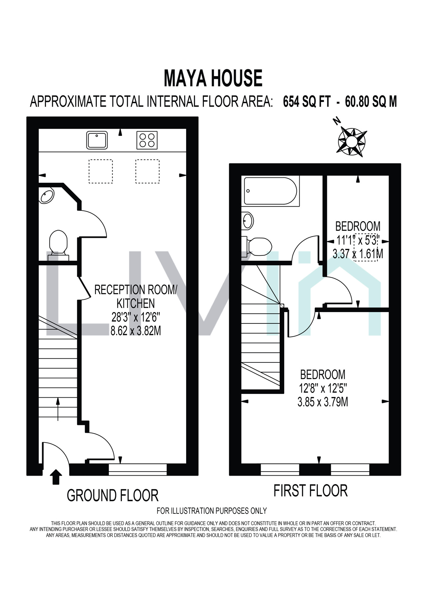 3 Maya House, Croydon floorplan