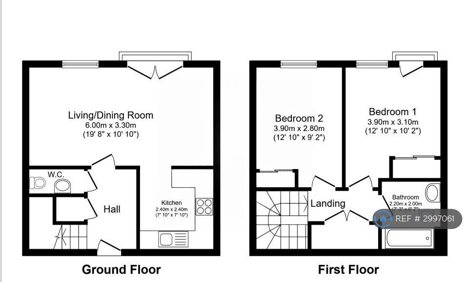 Apartment, Craven Street, Salford floorplan