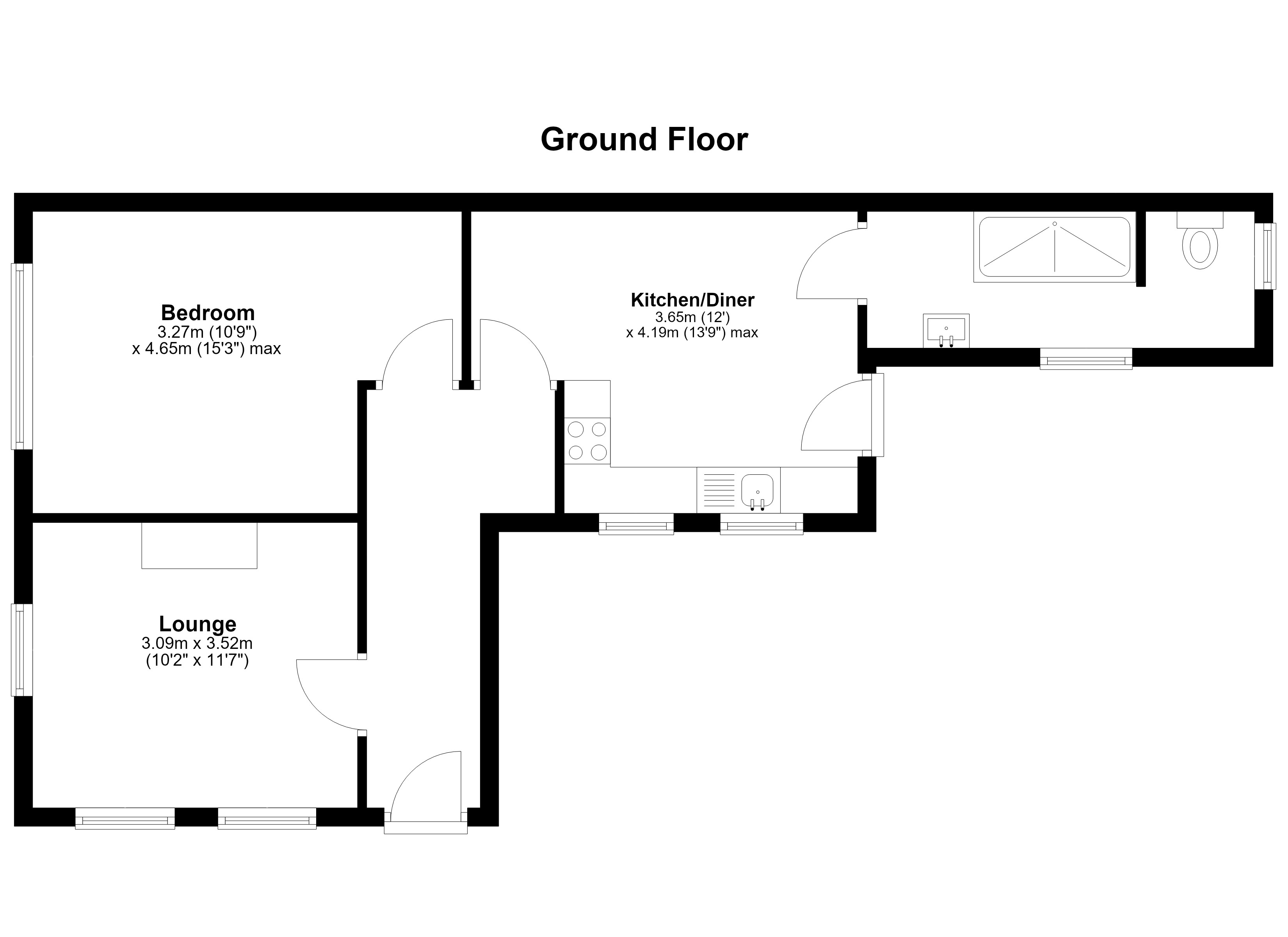 2, Ashburnham Road, Tonbridge floorplan