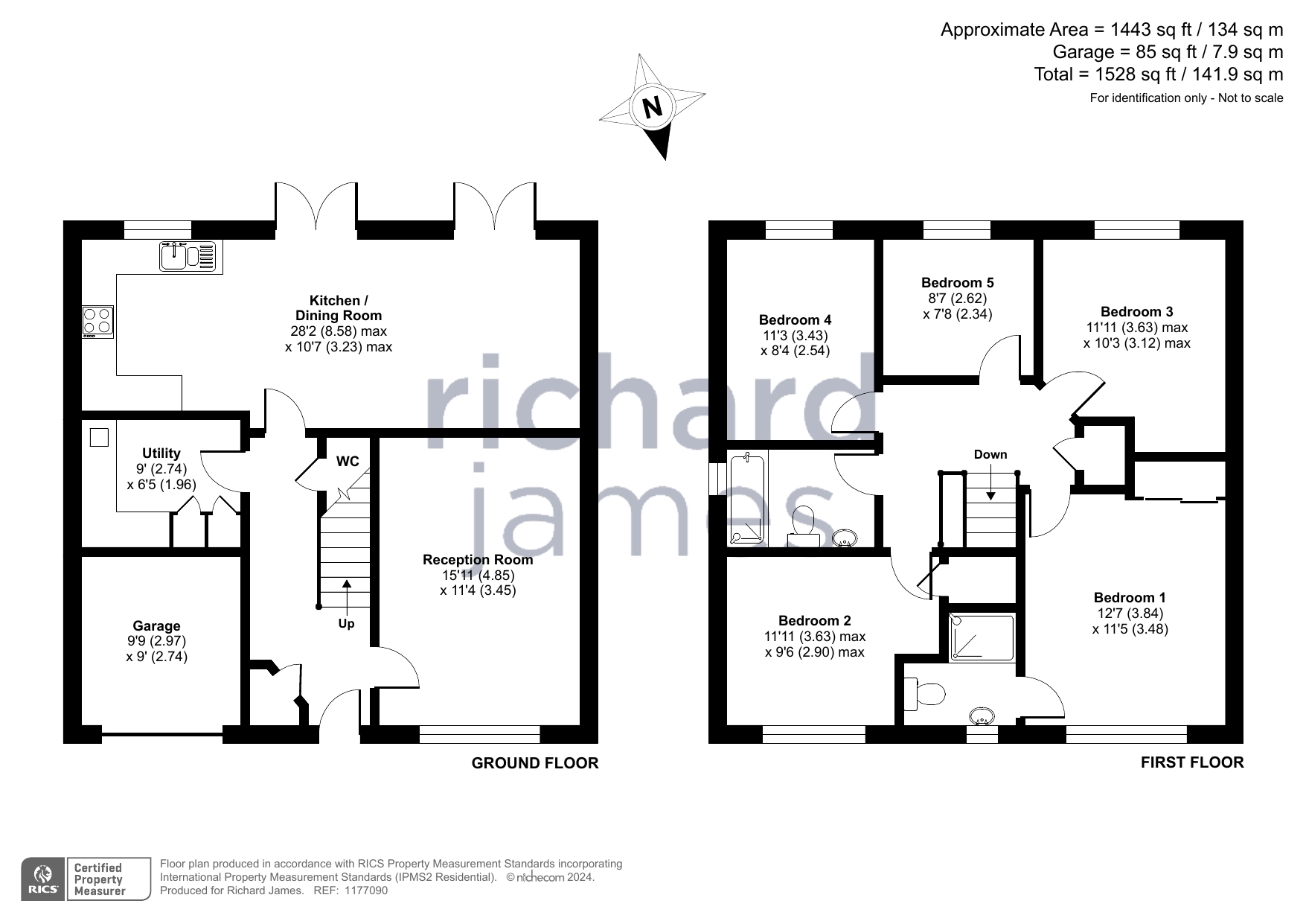 53, Richardson Road, Swindon floorplan