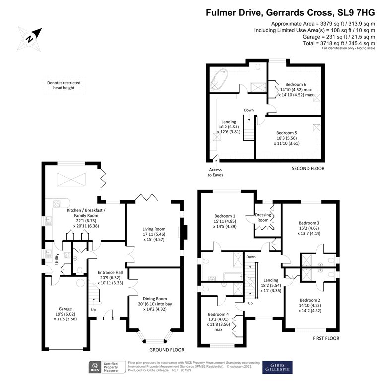 31, Fulmer Drive, Buckinghamshire floorplan