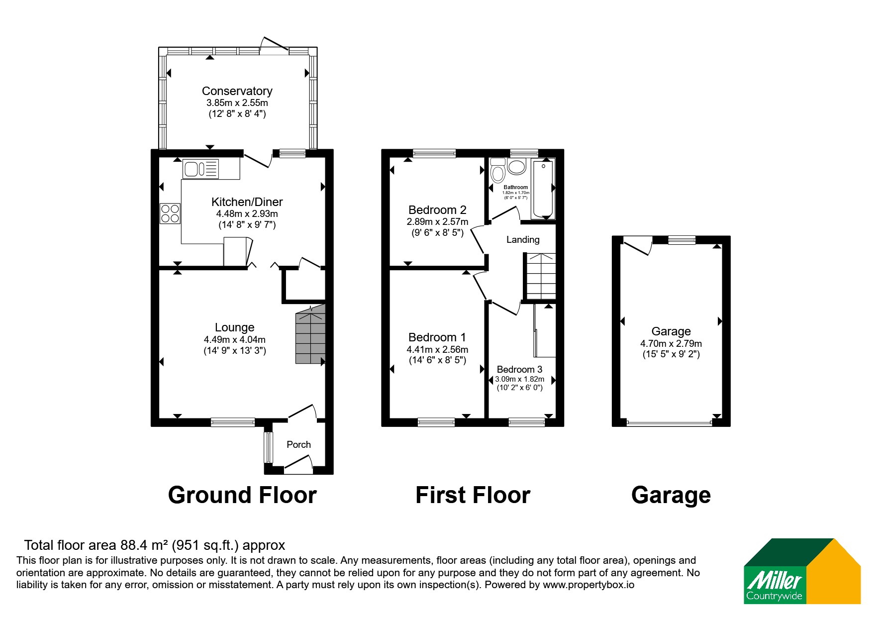 32, Aneray Road, Cornwall floorplan