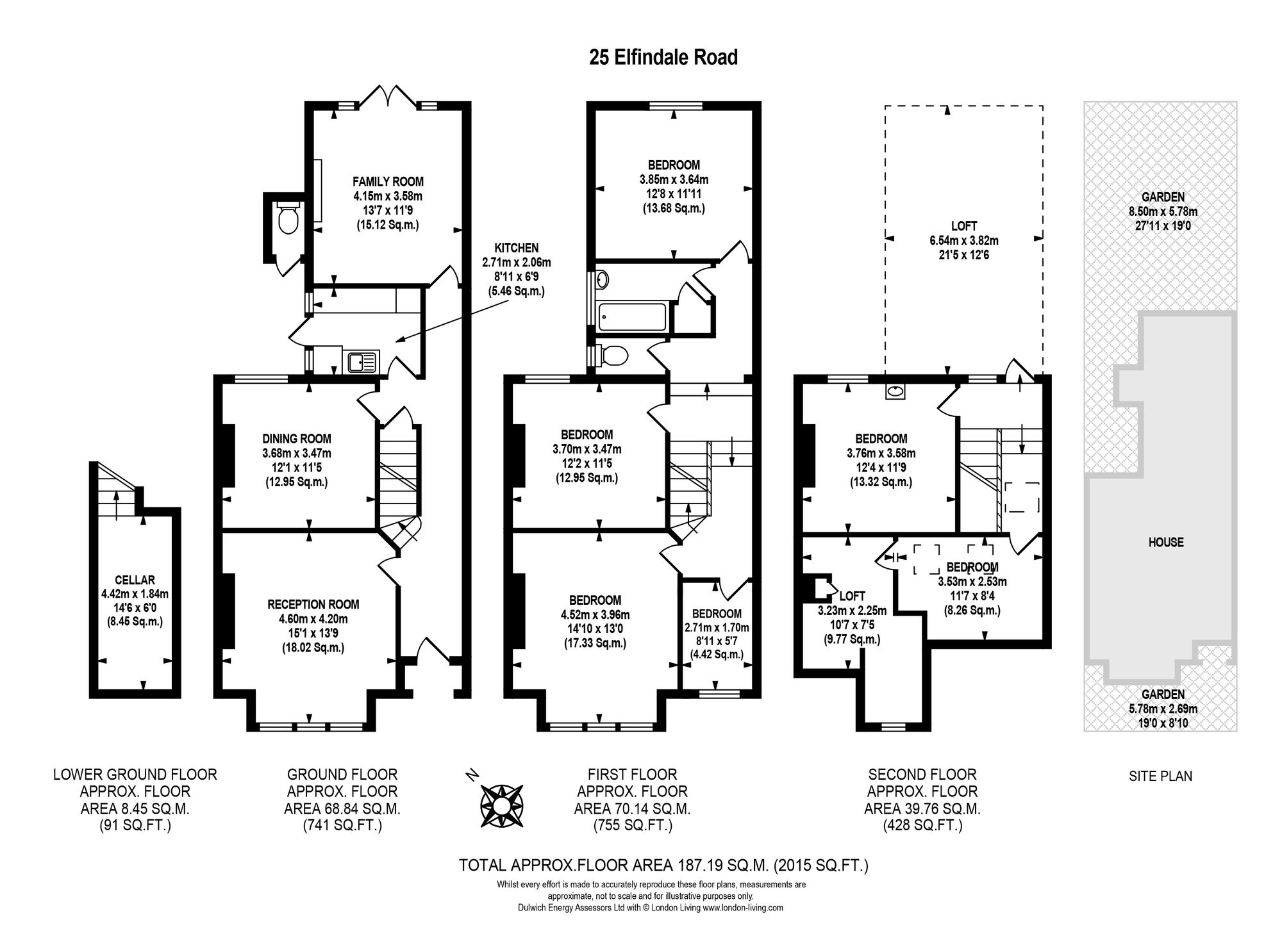 25 Elfindale Road, London floorplan