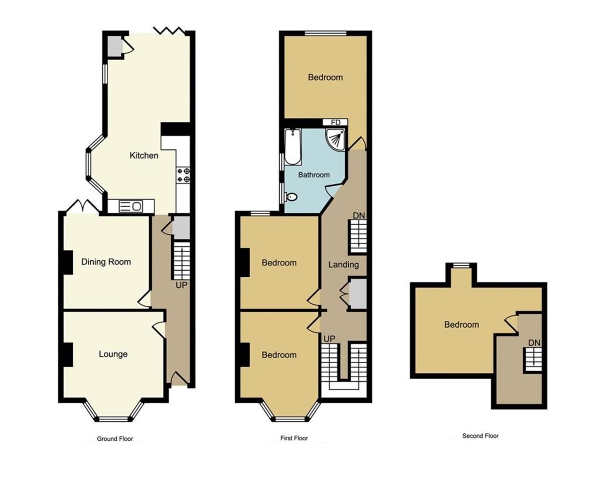 4 Bedrooms Terraced house for sale in Oakdale Road, Herne Bay CT6