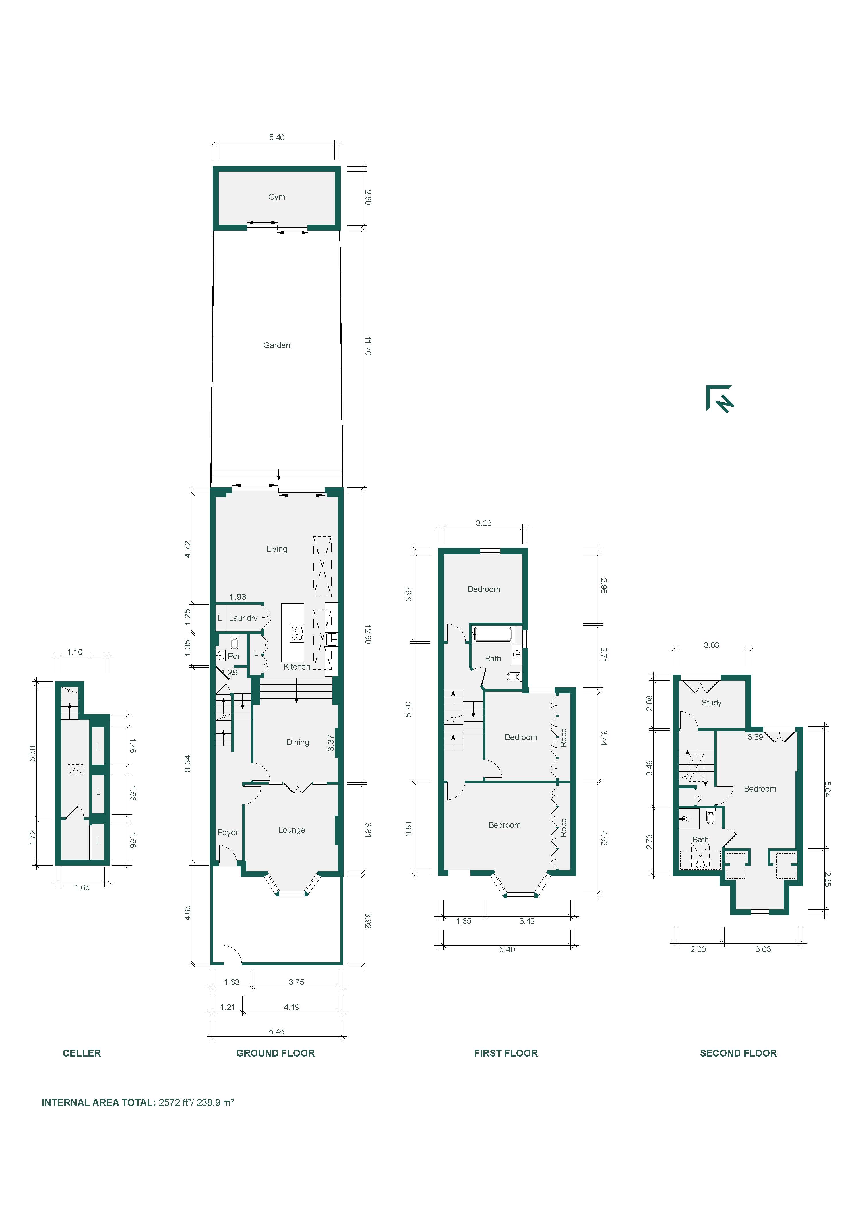110,, Ferme Park Road, London floorplan