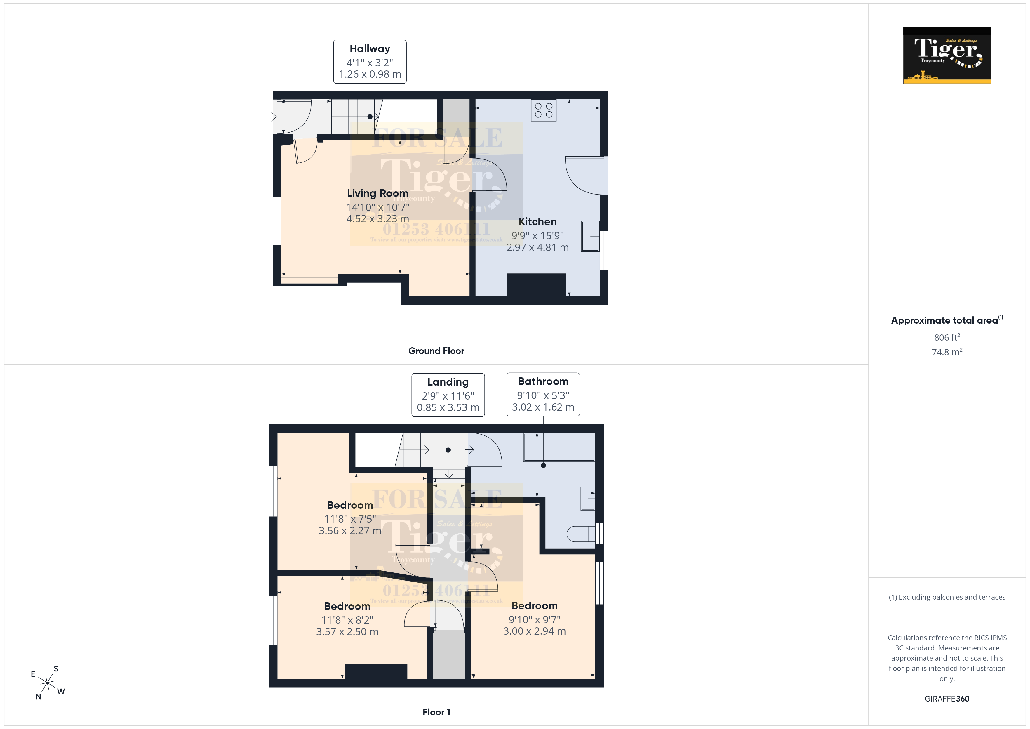 7, Victory Road, Blackpool floorplan
