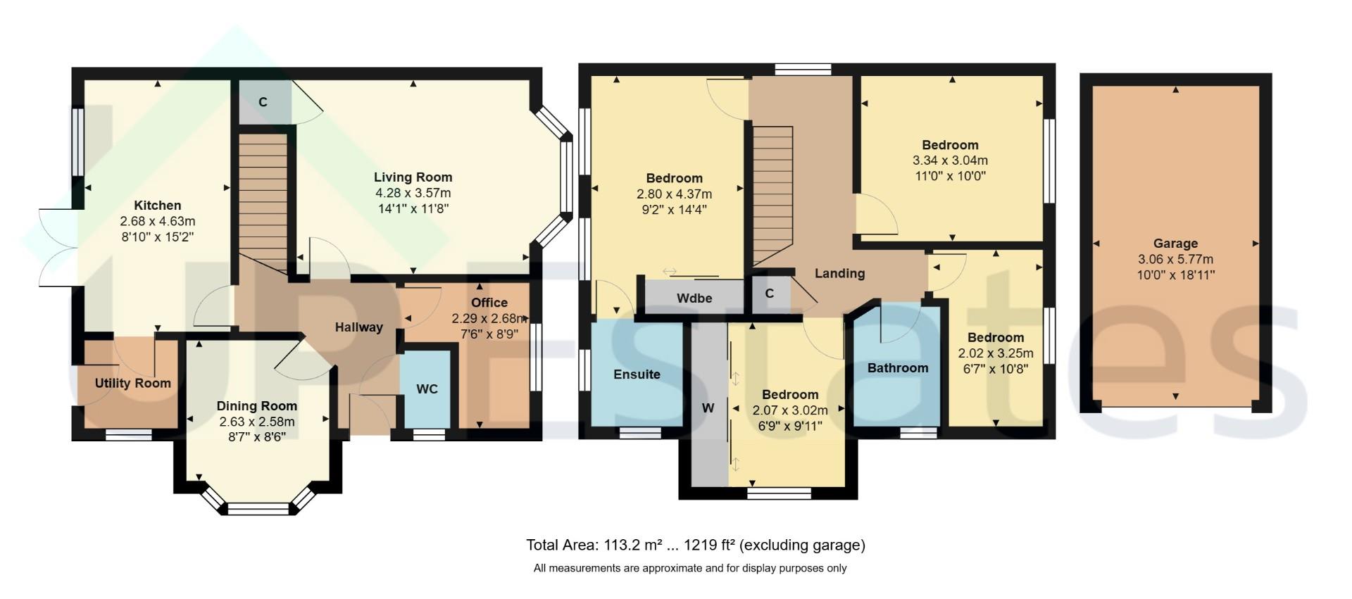 15, Doverton Close, Nuneaton floorplan