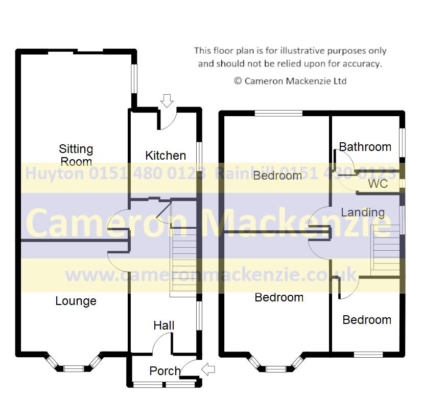 33, Ruskin Way, Liverpool floorplan