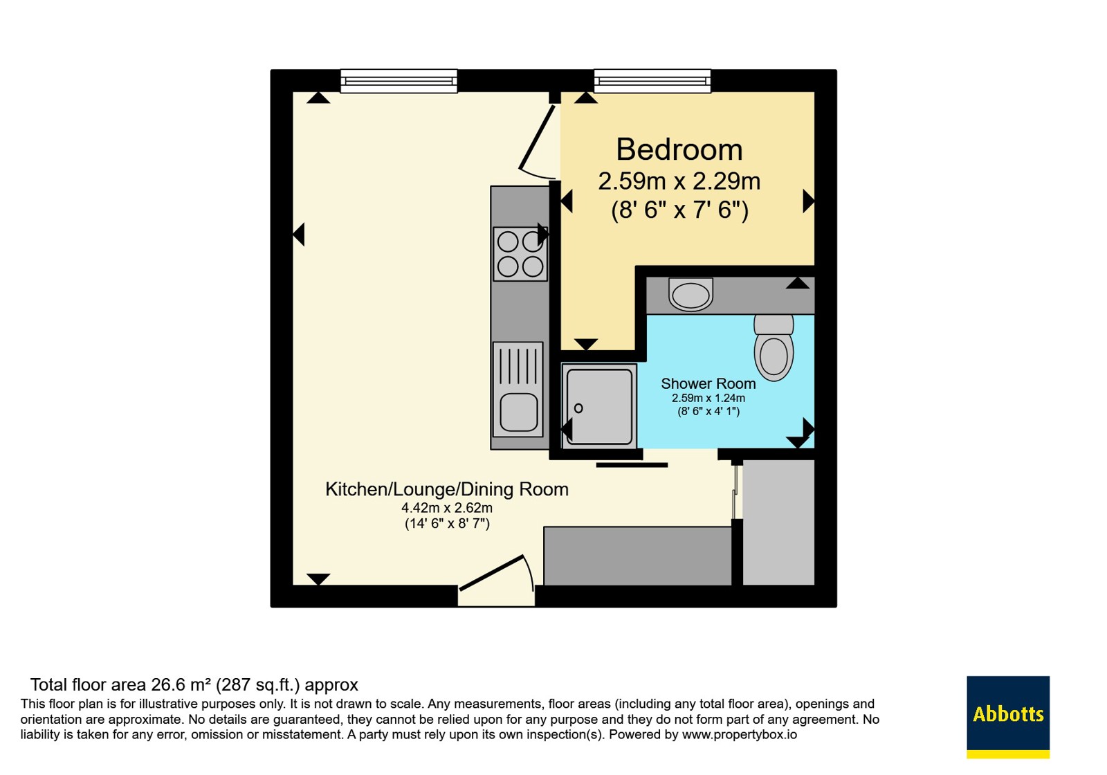 10A,, Hadley Crescent, King's Lynn floorplan