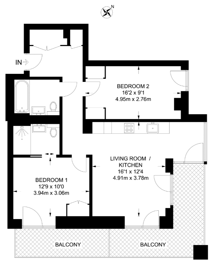 York Place, London SW11, 2 bedroom flat for sale 66509741 PrimeLocation