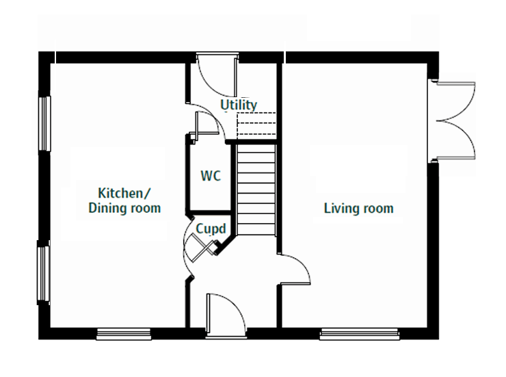 Cavendish Close, Calne floorplan