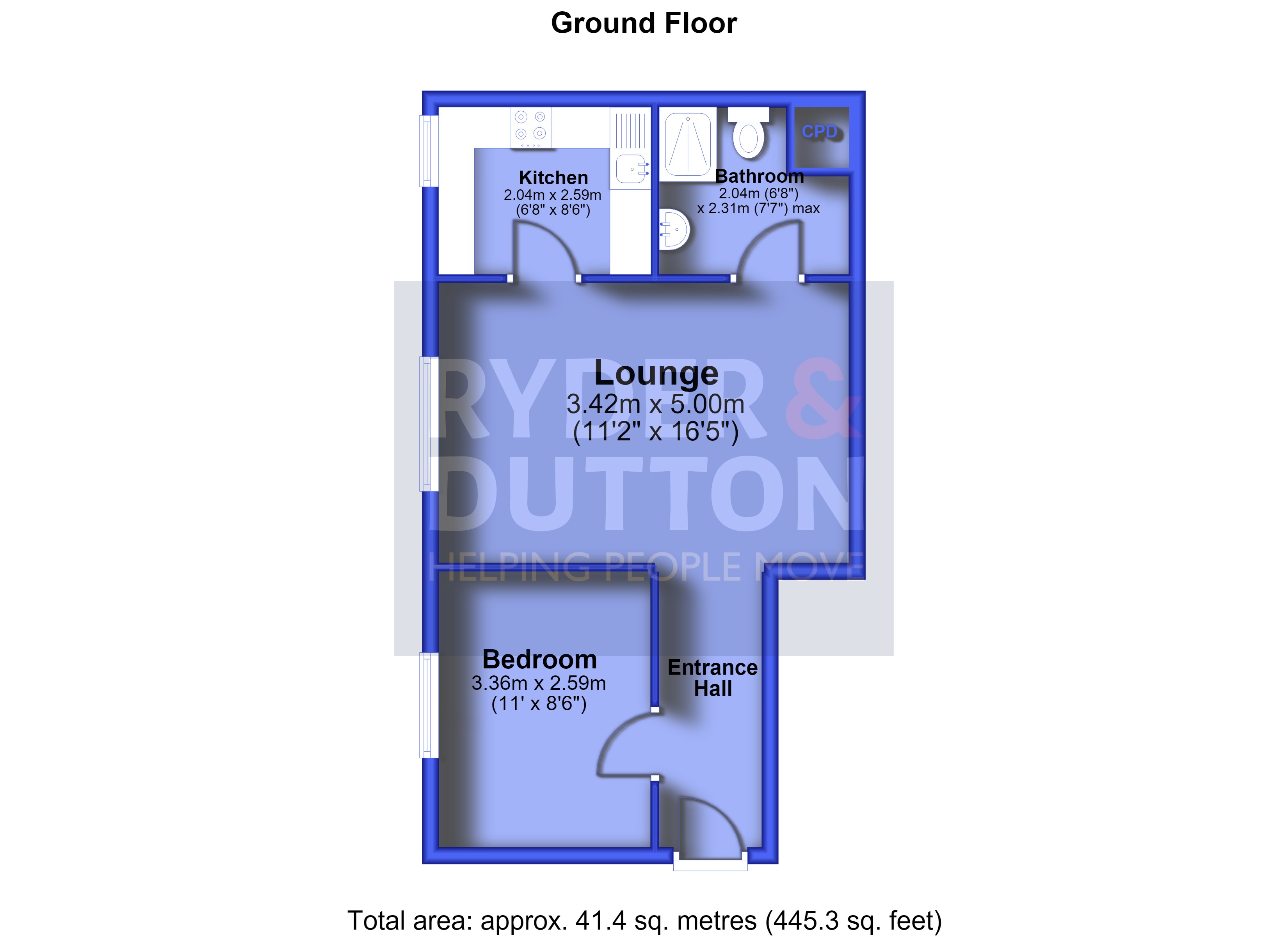 199, Baguley Crescent, Middleton floorplan