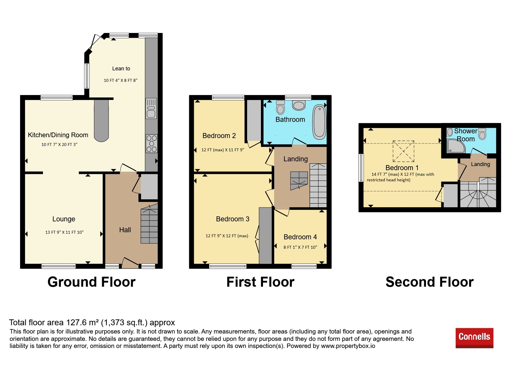 65, Mallory Road, Leamington Spa floorplan