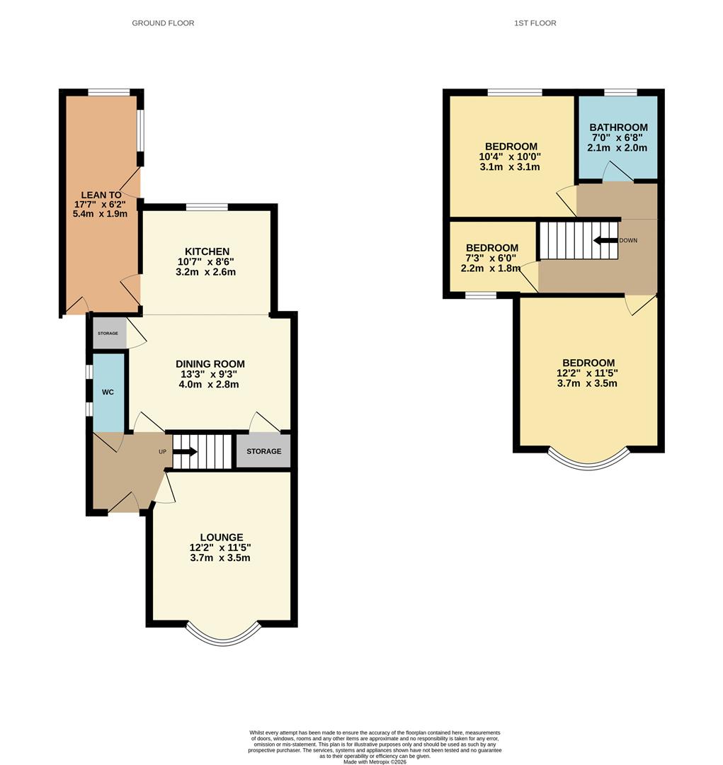 41, Belvedere Road, Kettering floorplan