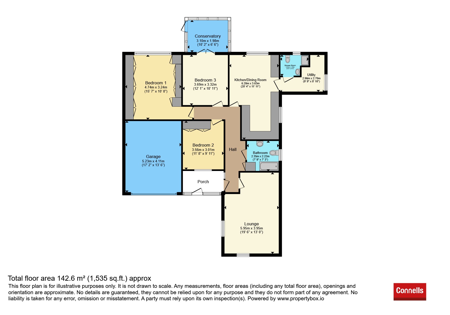 12, Church Close, Bristol floorplan