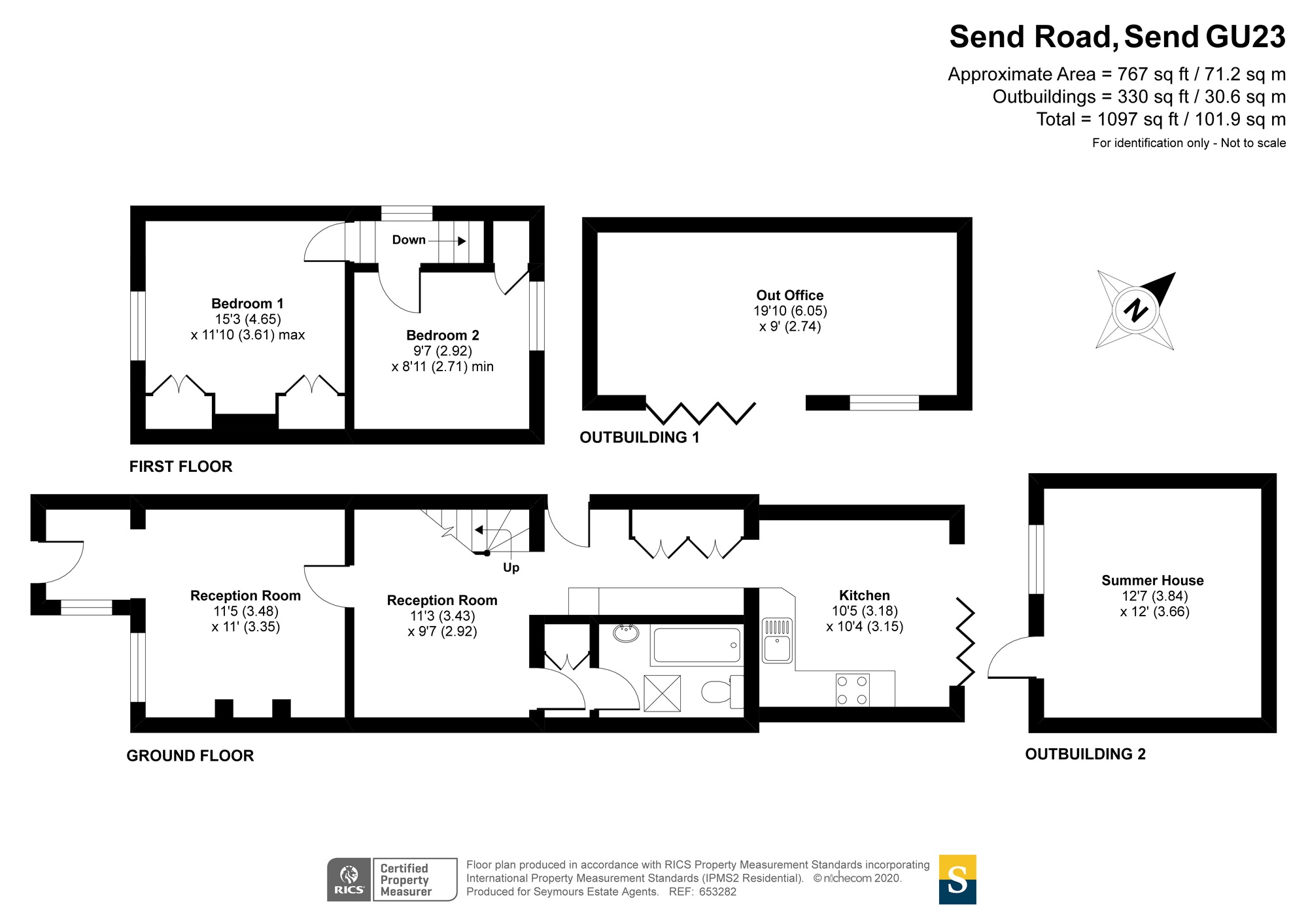 94, Send Road, Surrey floorplan