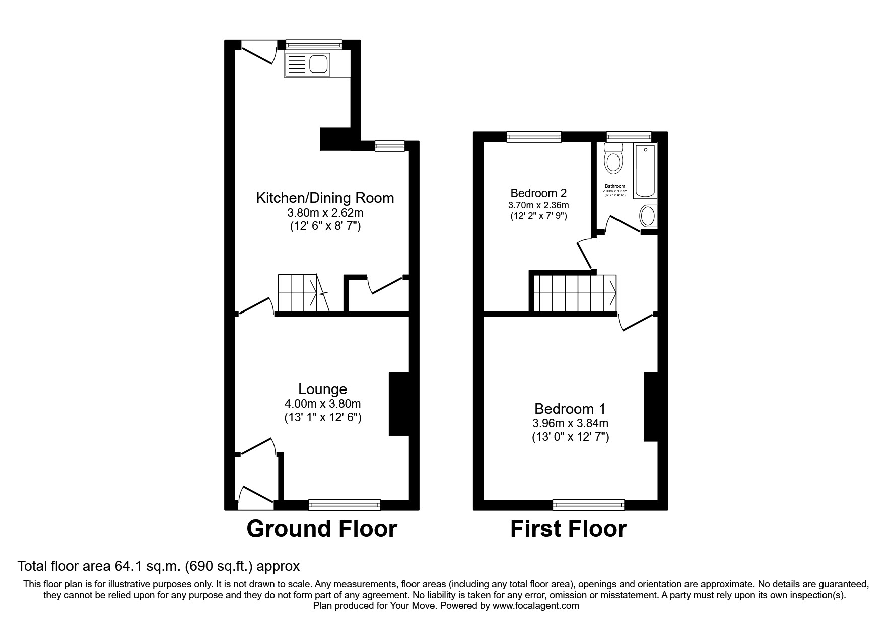 Darlington Street, Manchester floorplan