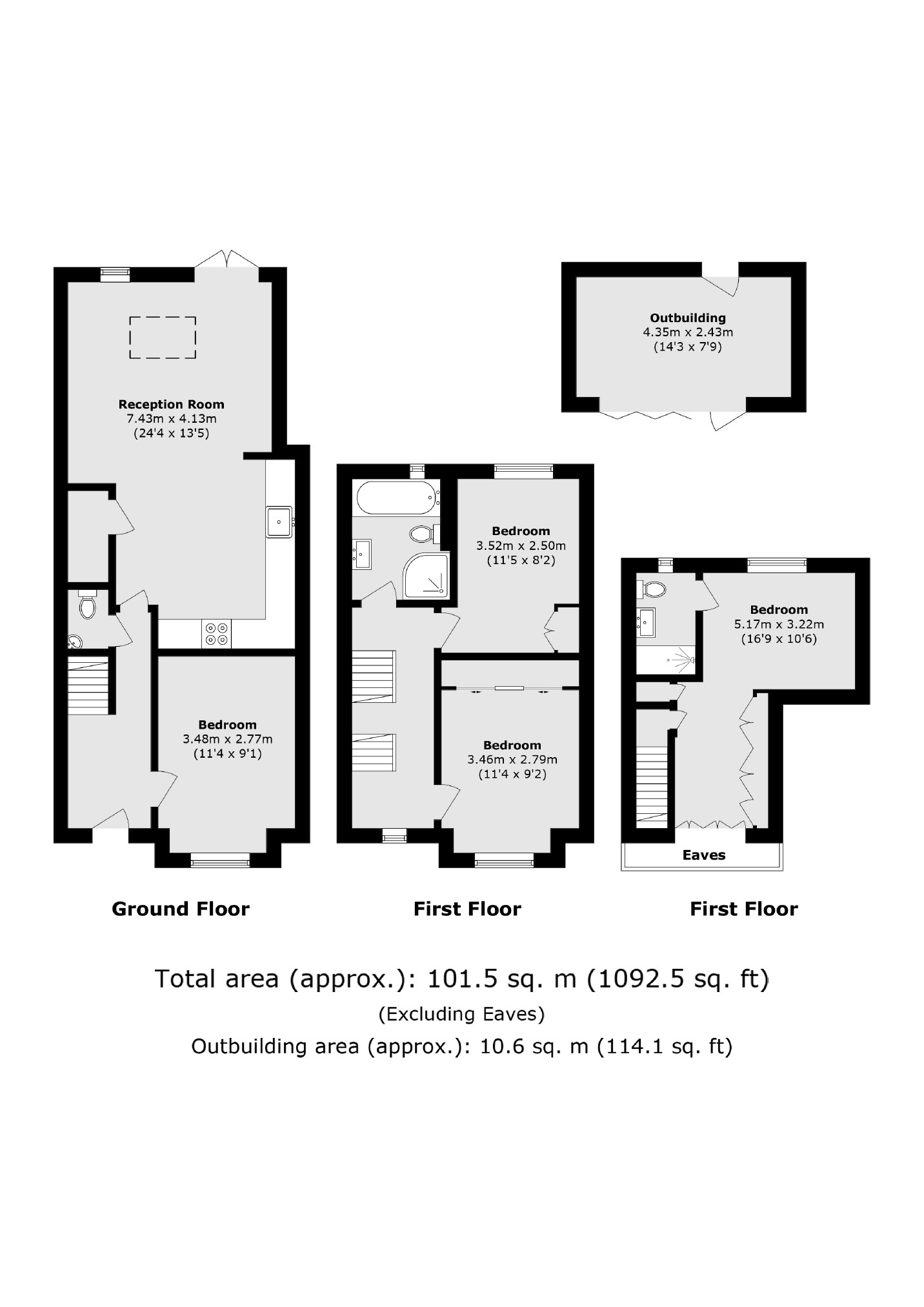 Florence Road, London floorplan