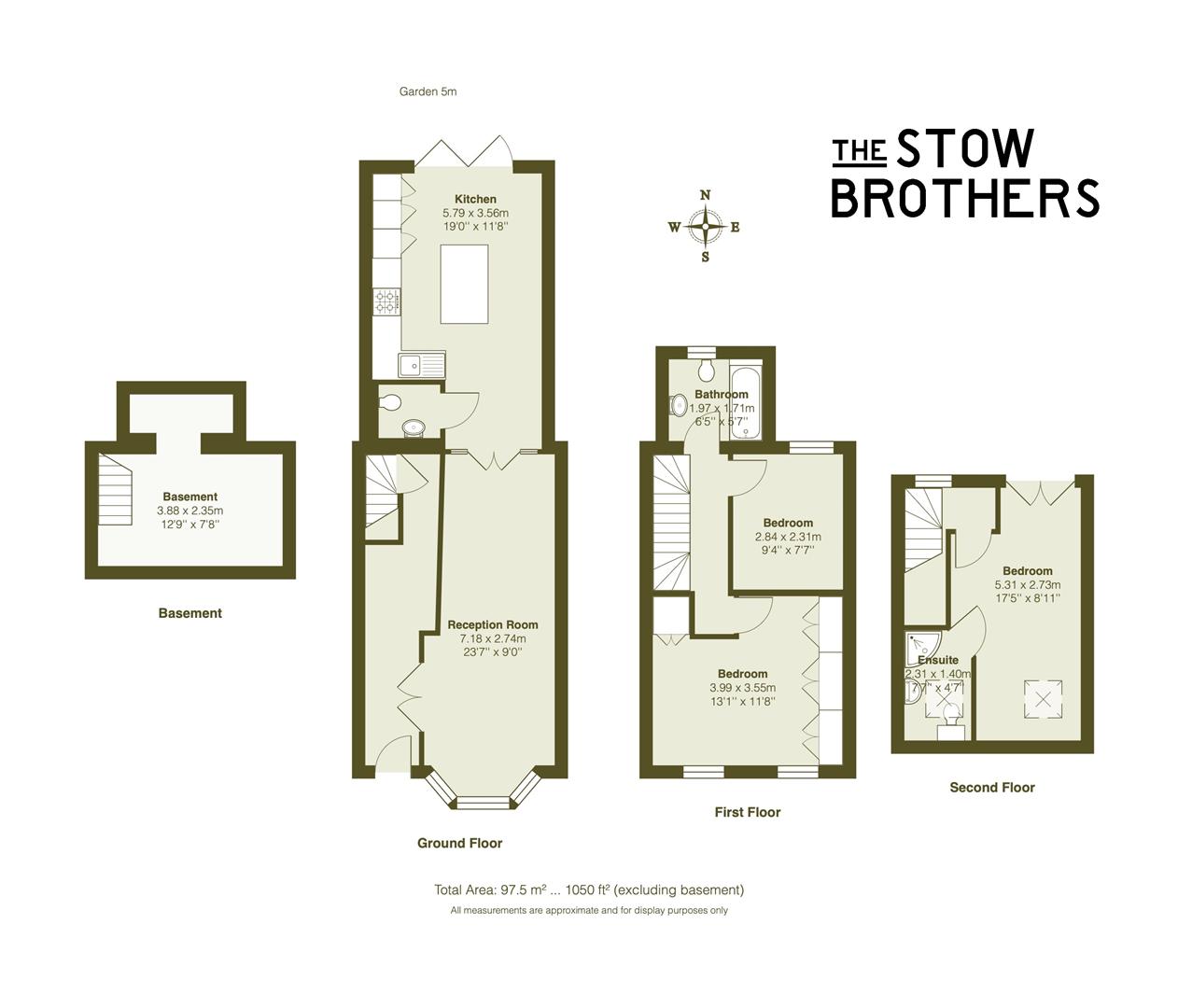 47, Studley Road, London floorplan