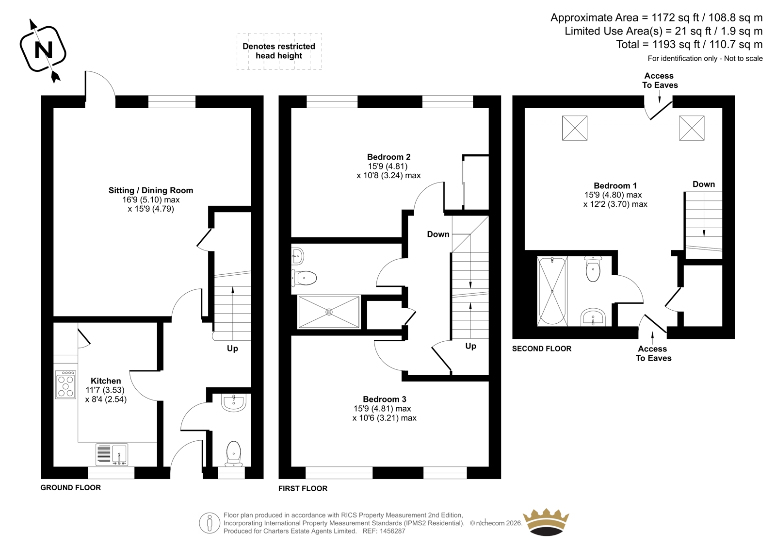 12 Mayles Corner,, Mayles Lane, Fareham floorplan