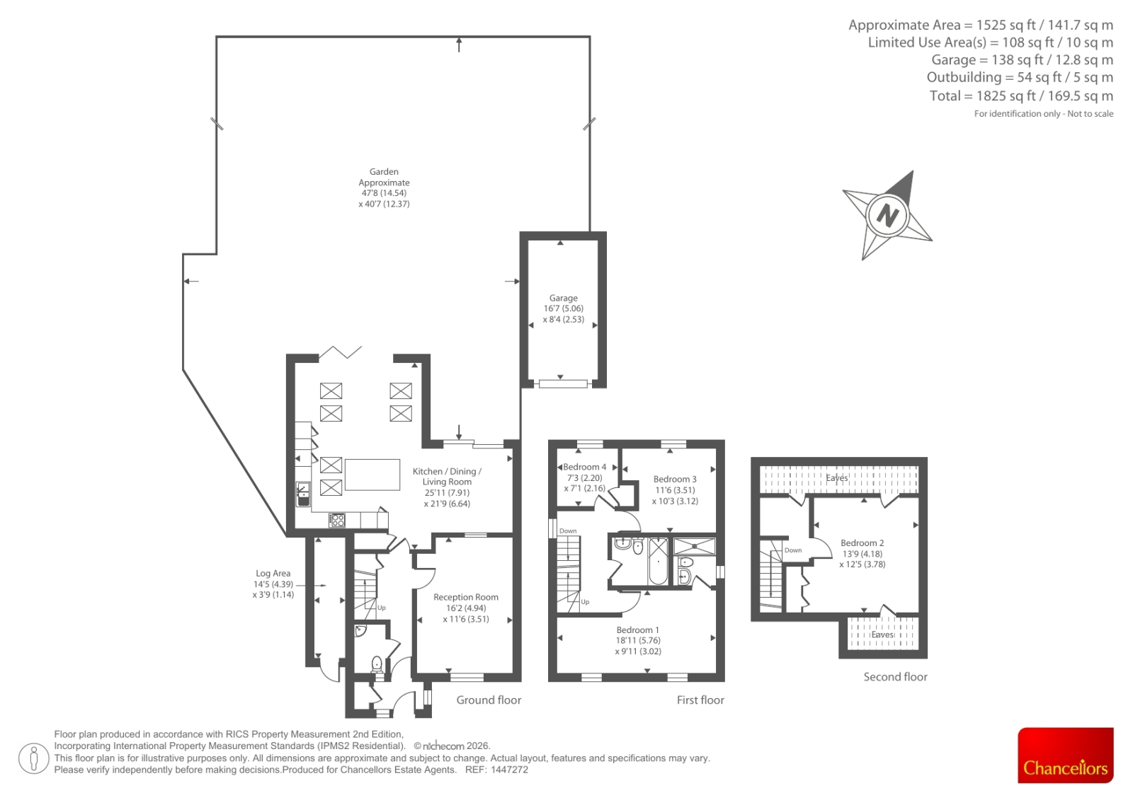 40, Denton Close, Oxford floorplan