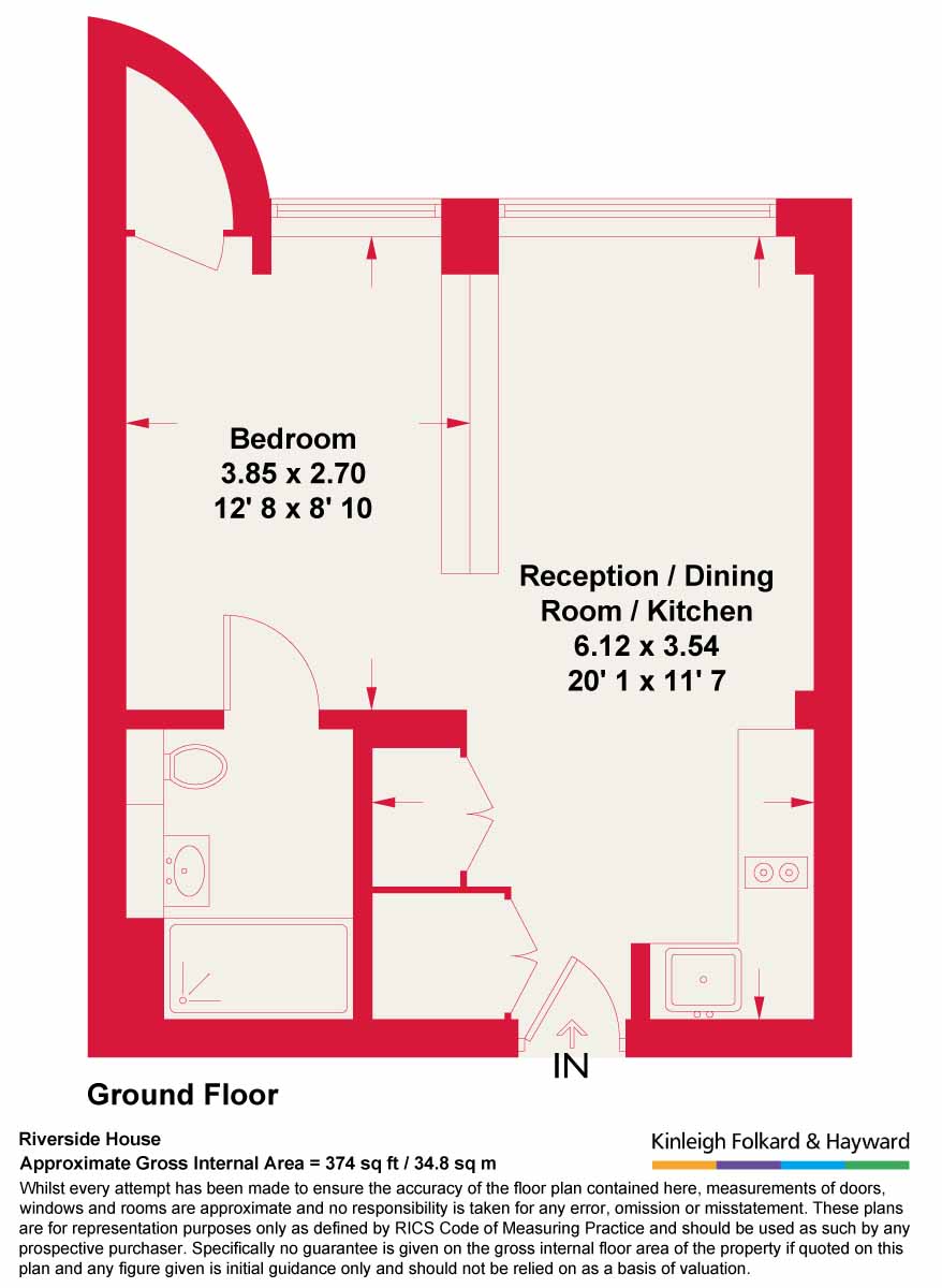 16 Riverdale House, 68, Molesworth Street, London floorplan