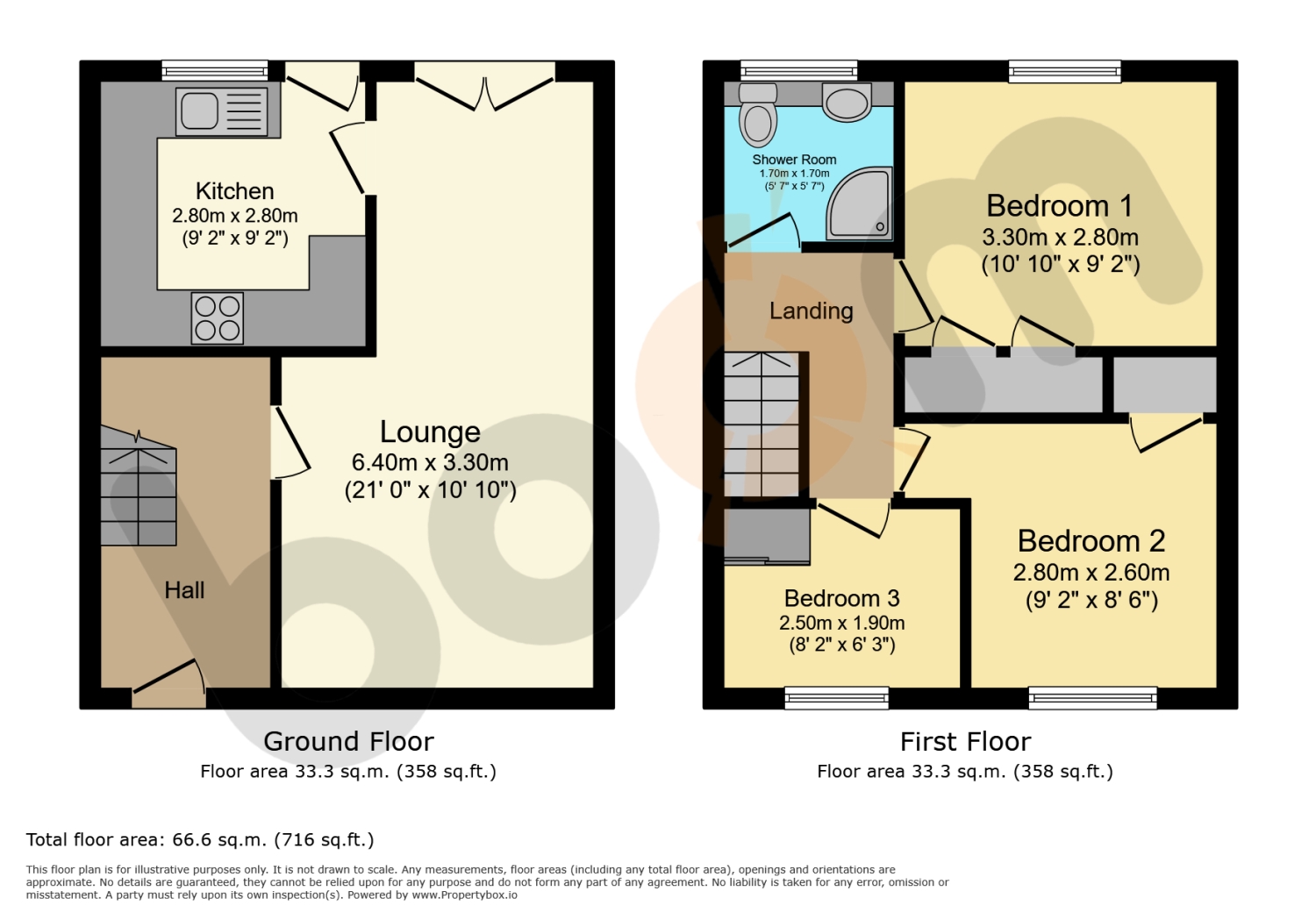17, Conval Way, Paisley floorplan