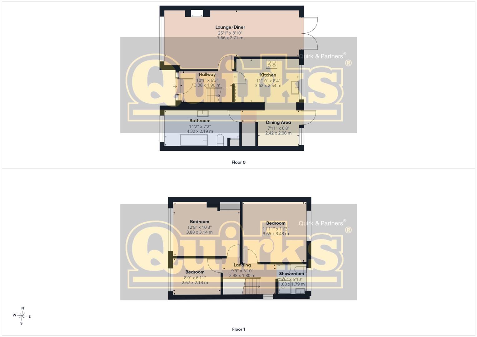 146, Swan Lane, Wickford floorplan