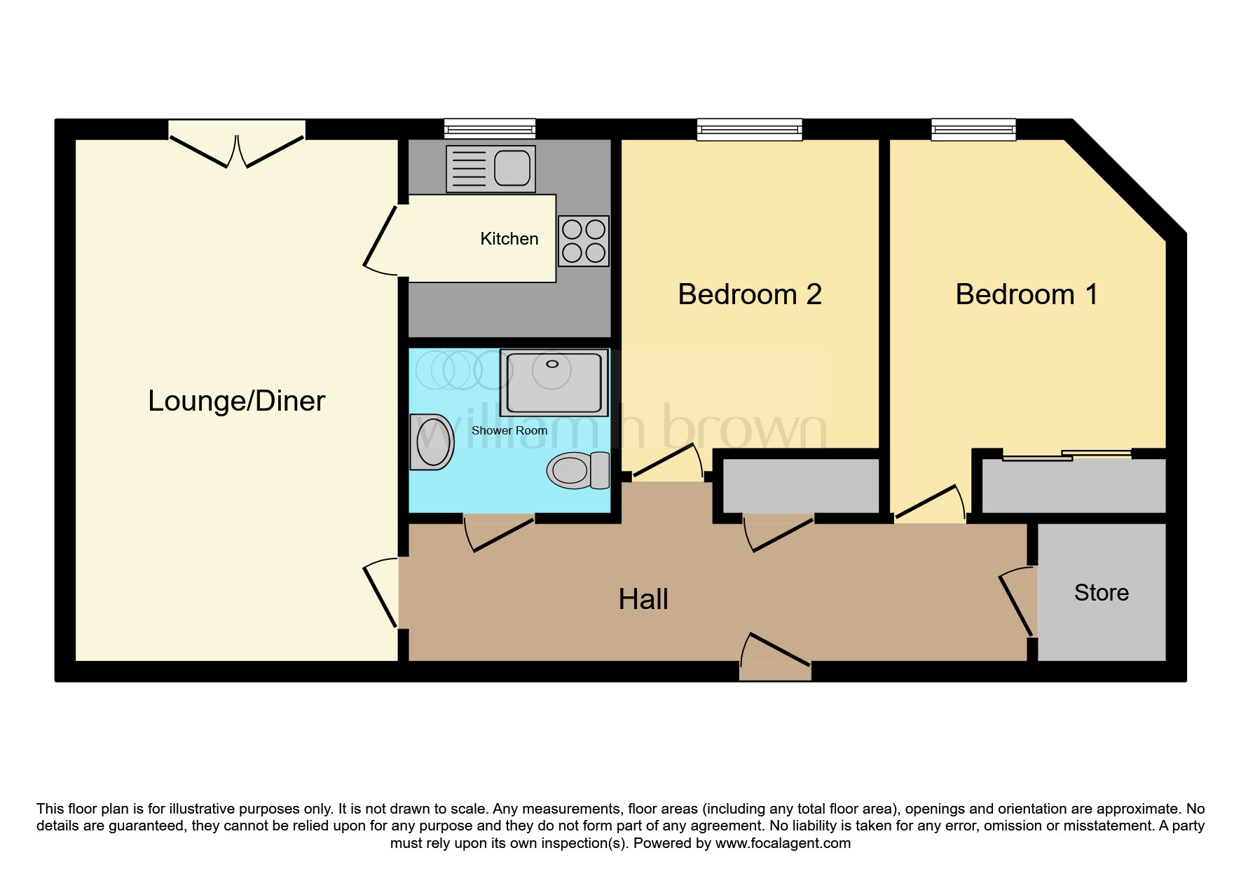 49, Beckett Grange, Berneslai Close, Barnsley floorplan