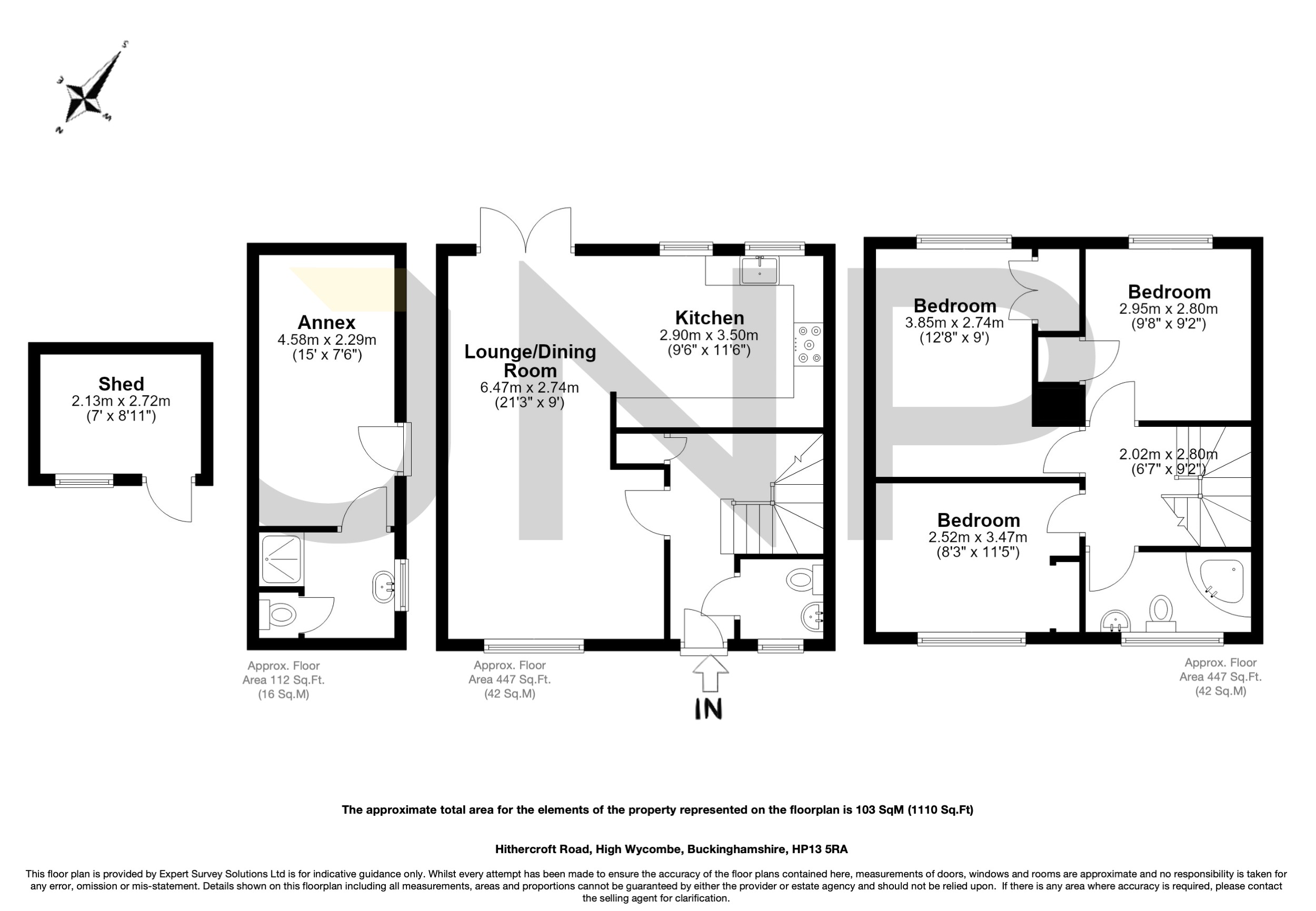 127, Hithercroft Road, Buckinghamshire floorplan