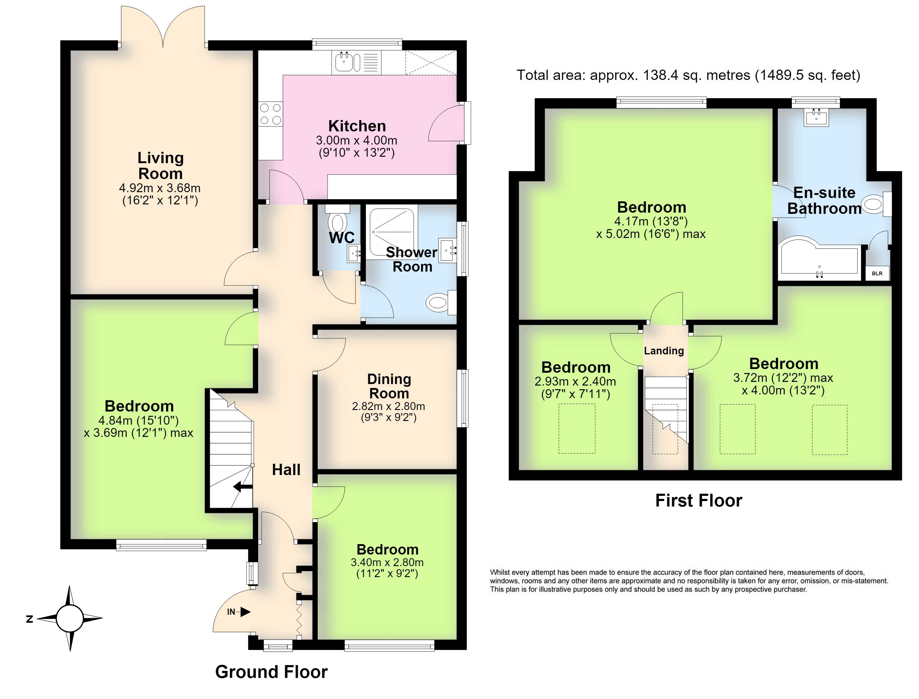 3, Manor Way, West Sussex floorplan