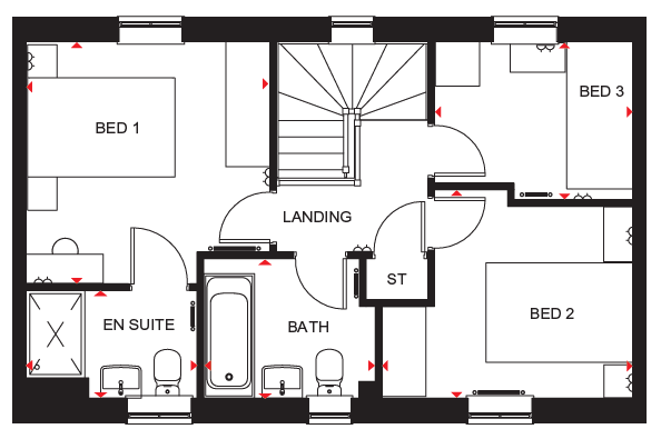 H845693, 5 Lonsdale Road, Wimborne floorplan