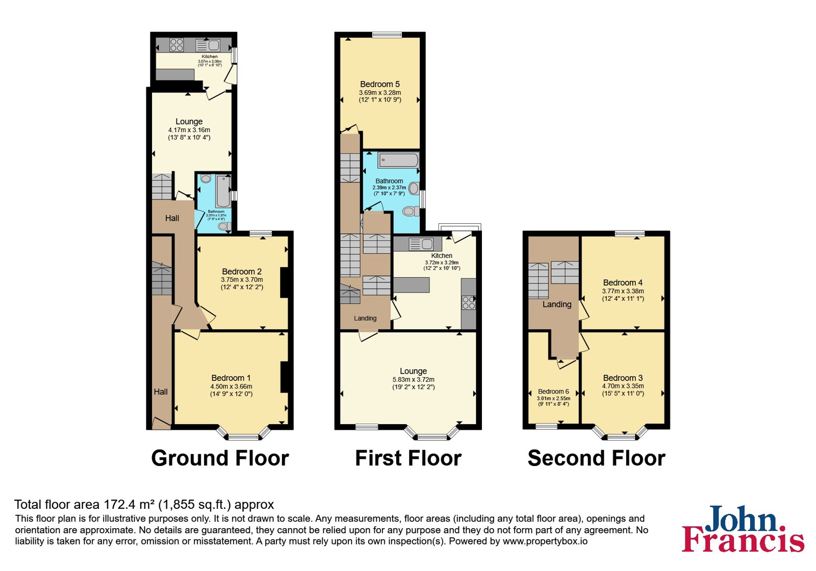 136, Gower Road, Swansea floorplan