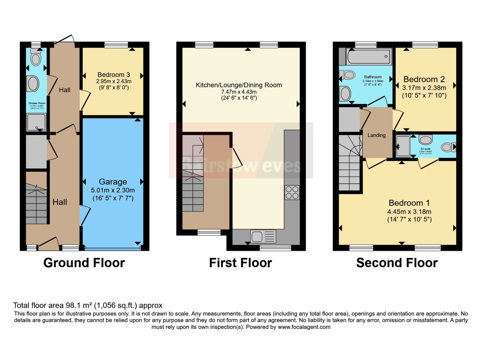 36, Bennet Drive, Nottingham floorplan