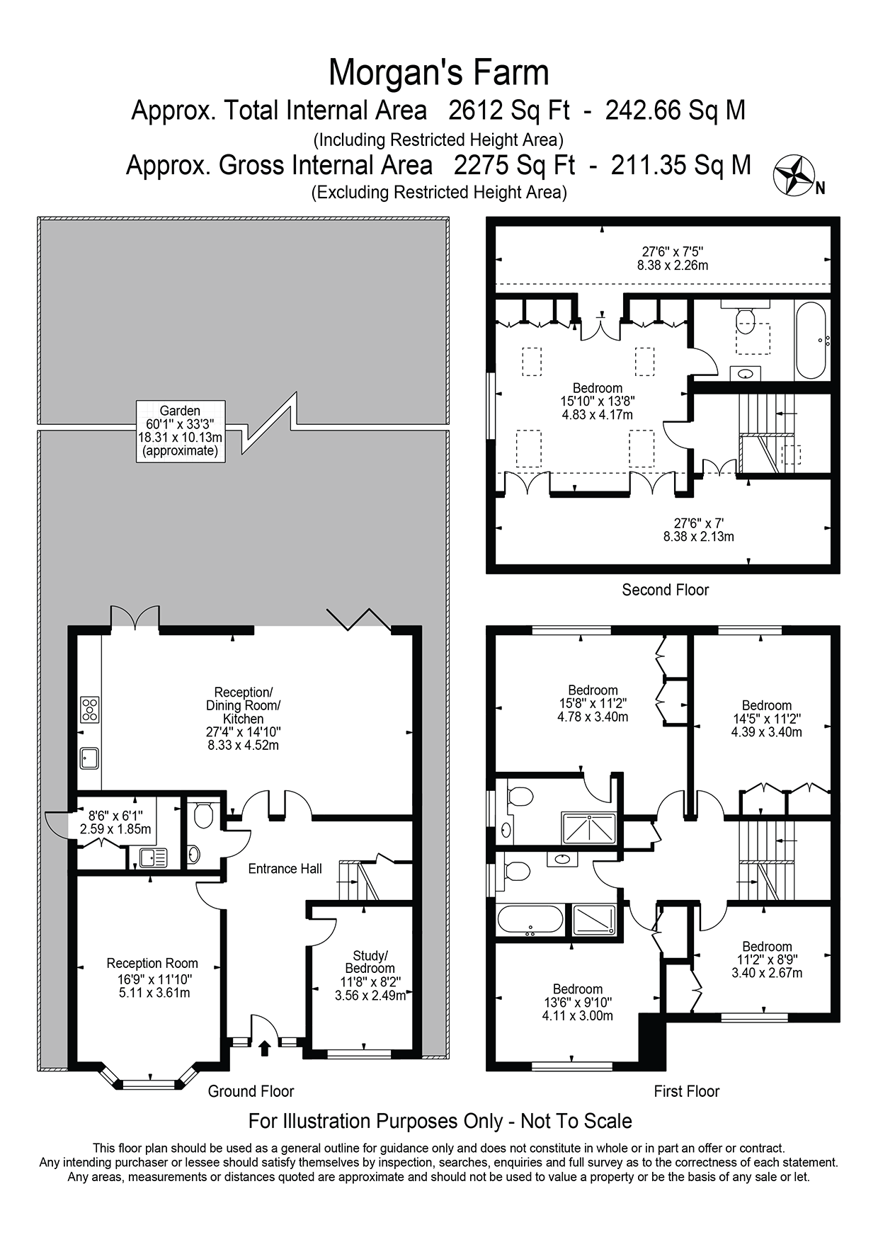 5 Bedrooms Detached house to rent in Moor Hall Road, Harlow CM17