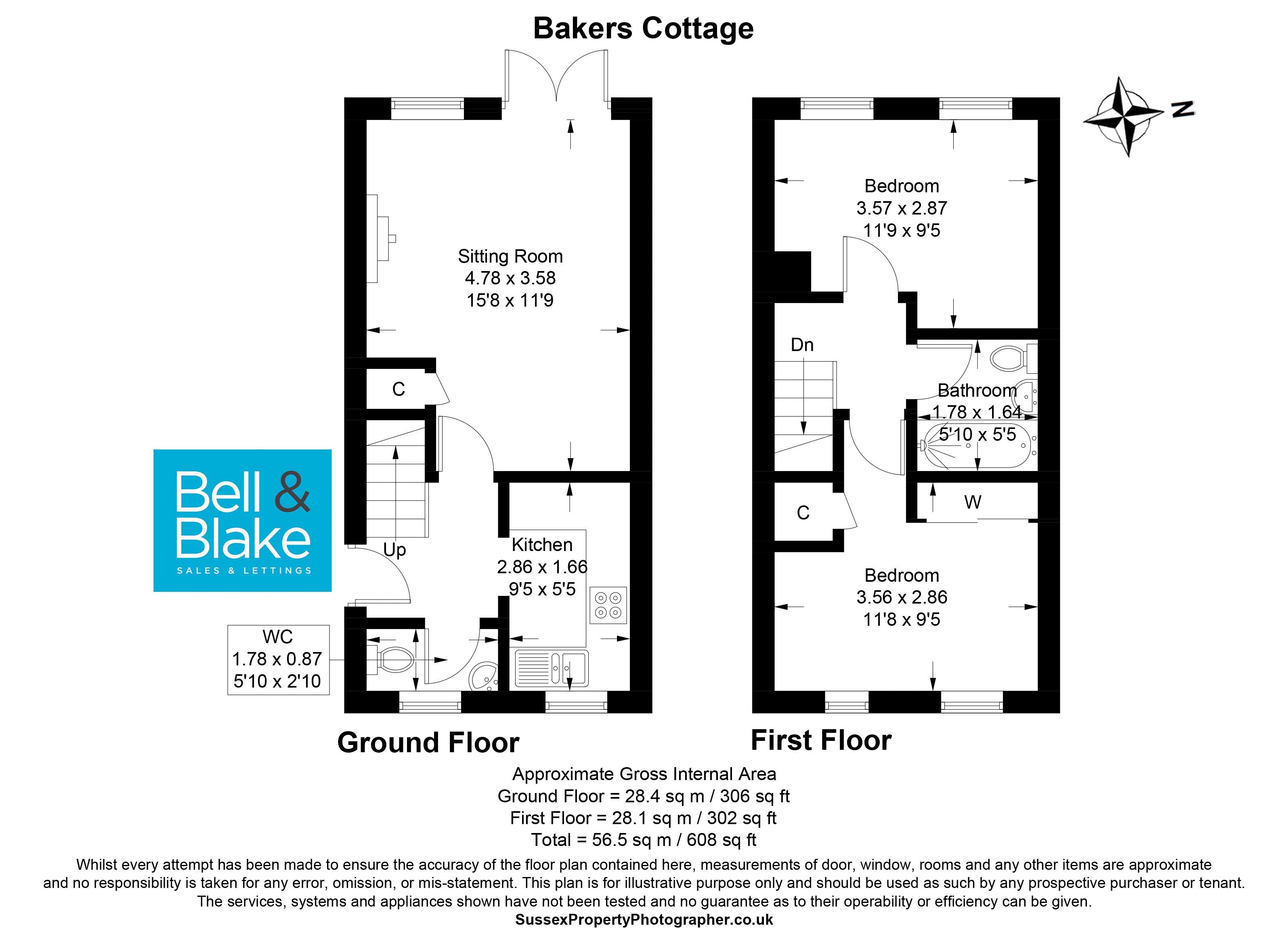 Whyke Road, Chichester PO19, 2 bedroom semidetached house for sale
