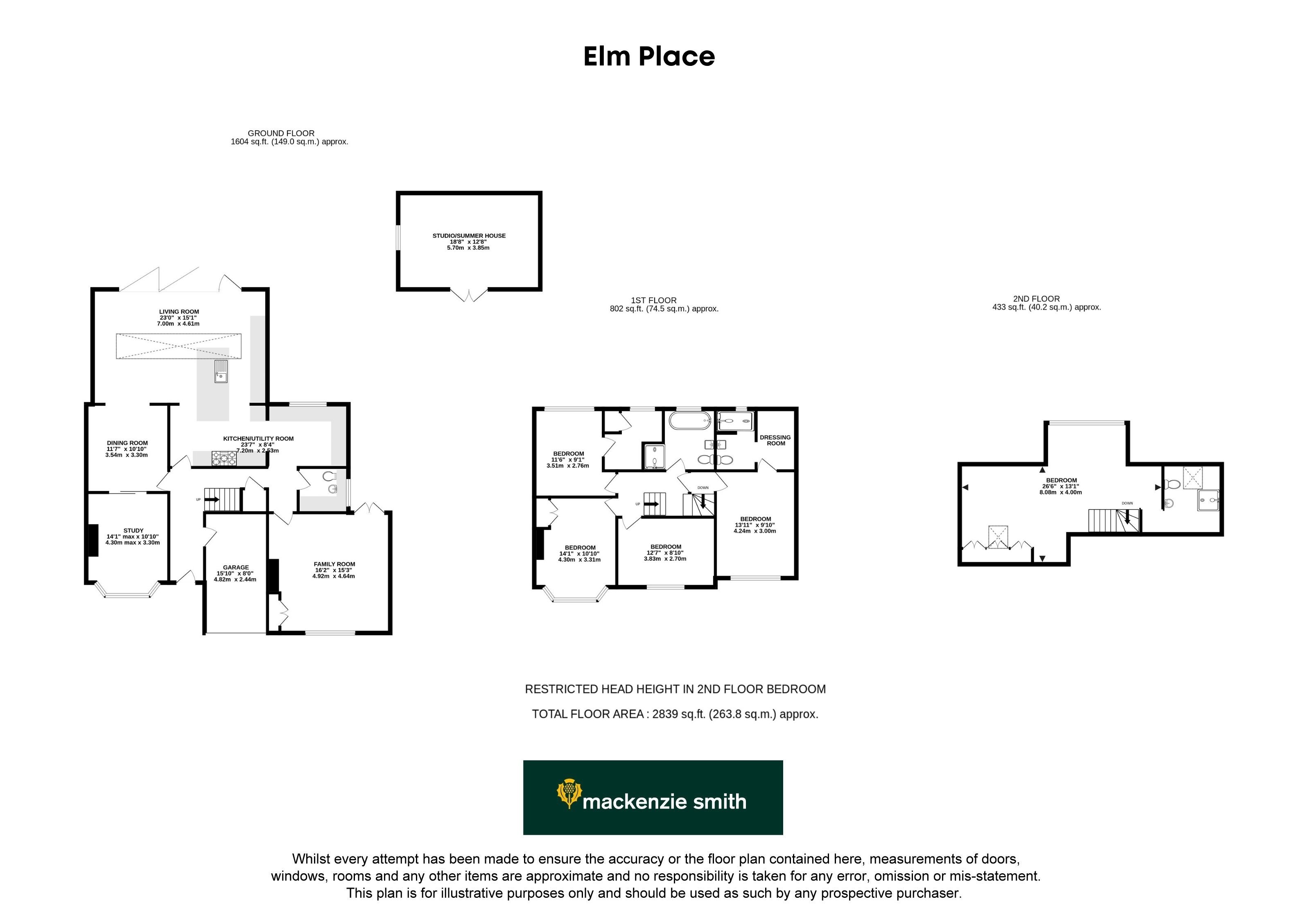 4, Elm Place, Hampshire floorplan
