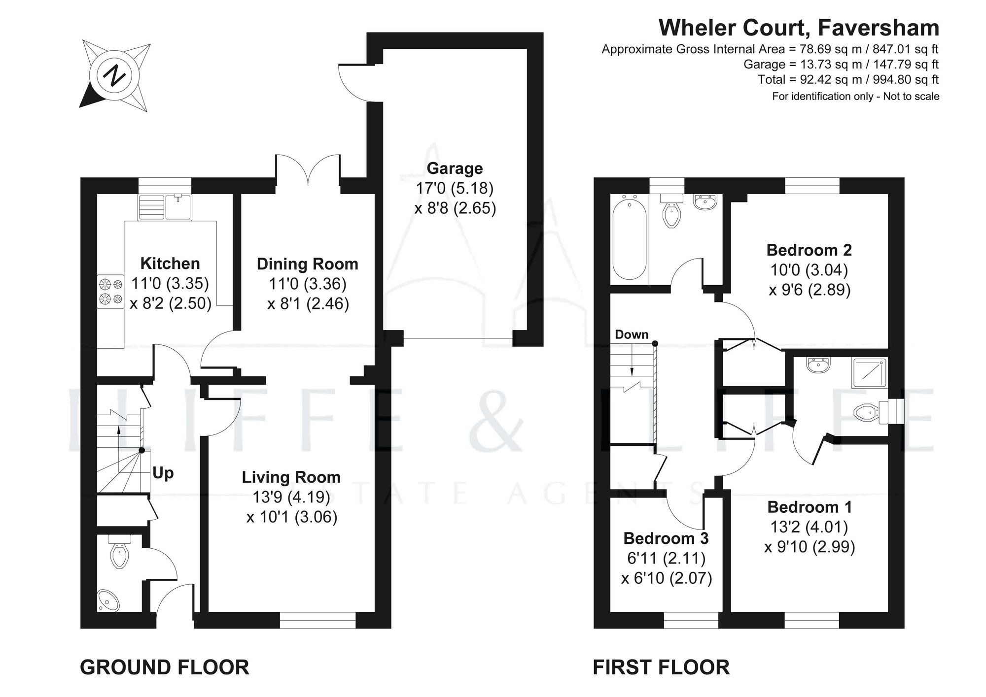8 Wheler Court, Faversham floorplan